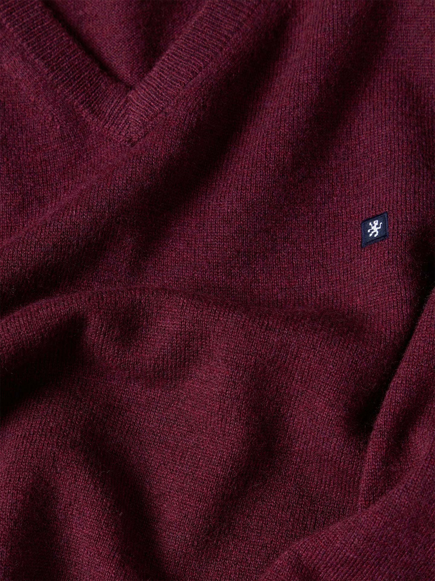 Pullover de Malha com Decote em V