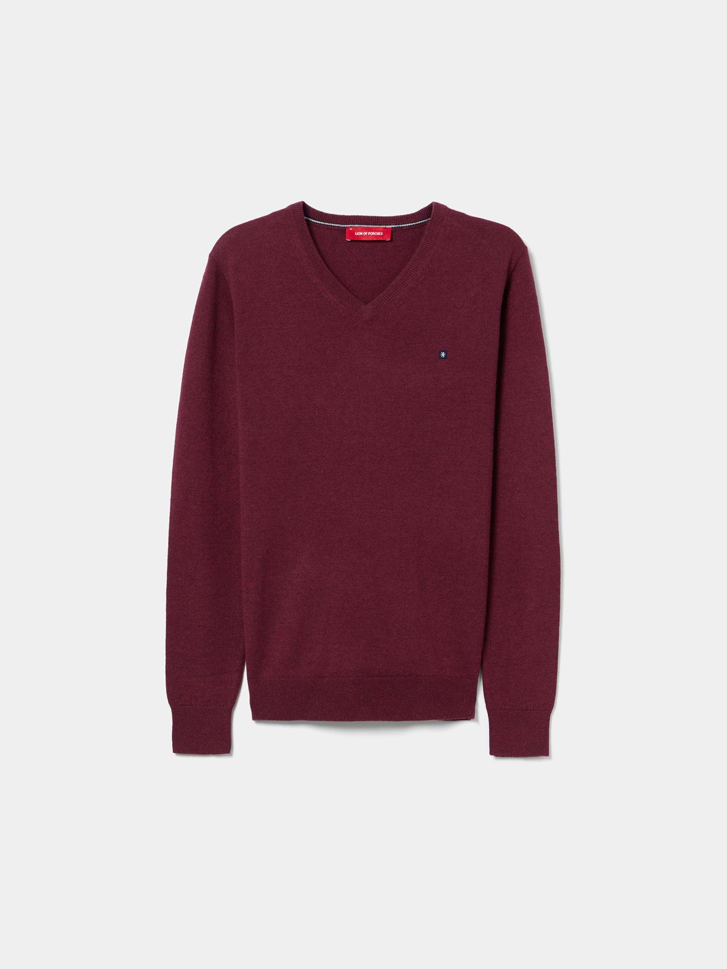 Pullover de Malha com Decote em V