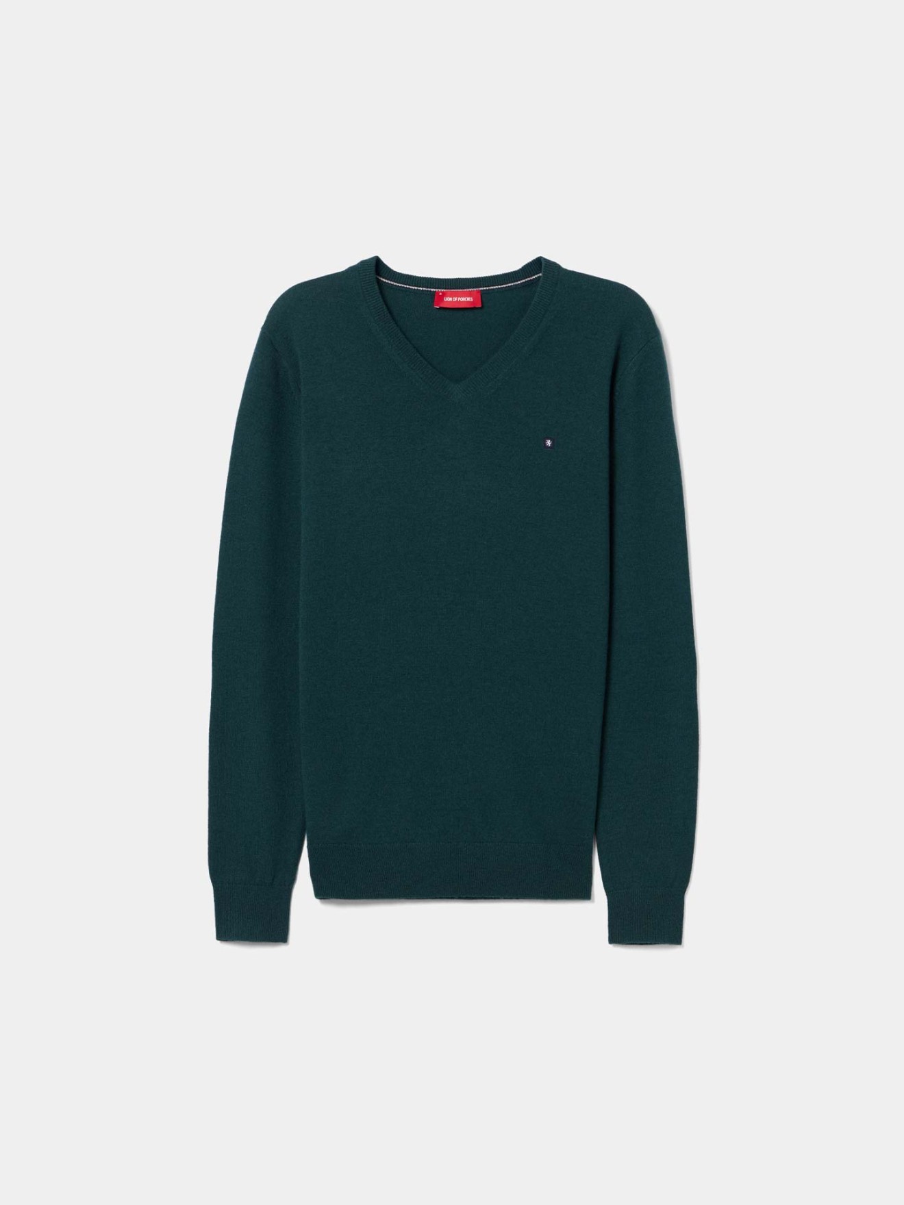 Pullover de Malha com Decote em V