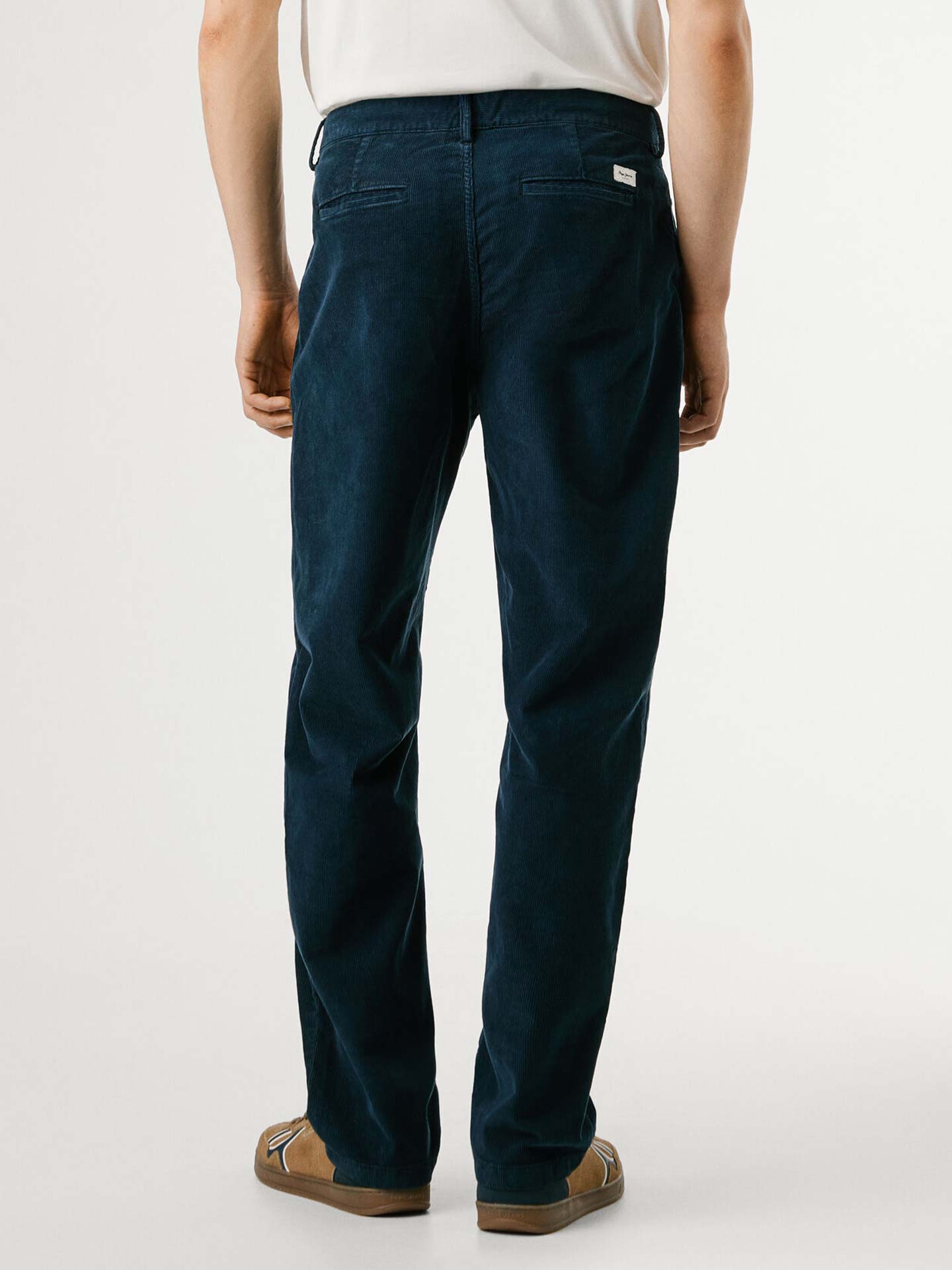 Calças Chino em Bombazine