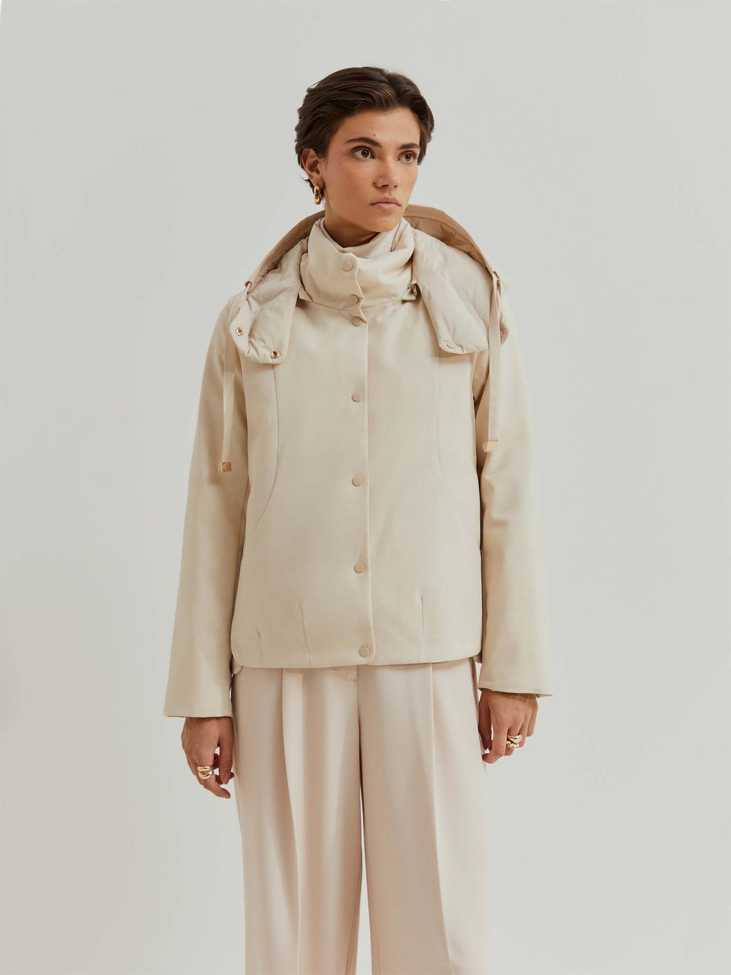 Blusão Acolchoado Reversível