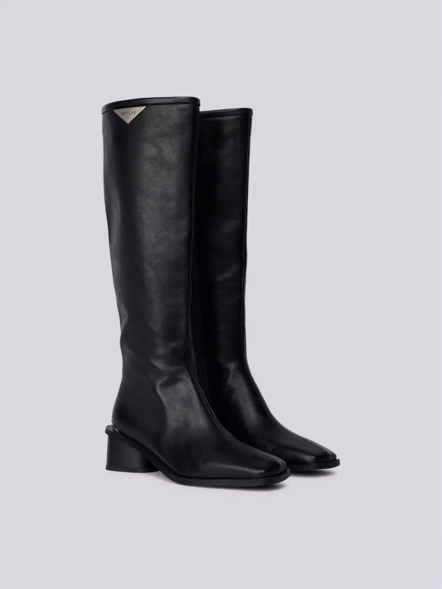 Botas de Cano Alto Replay Julie Trade