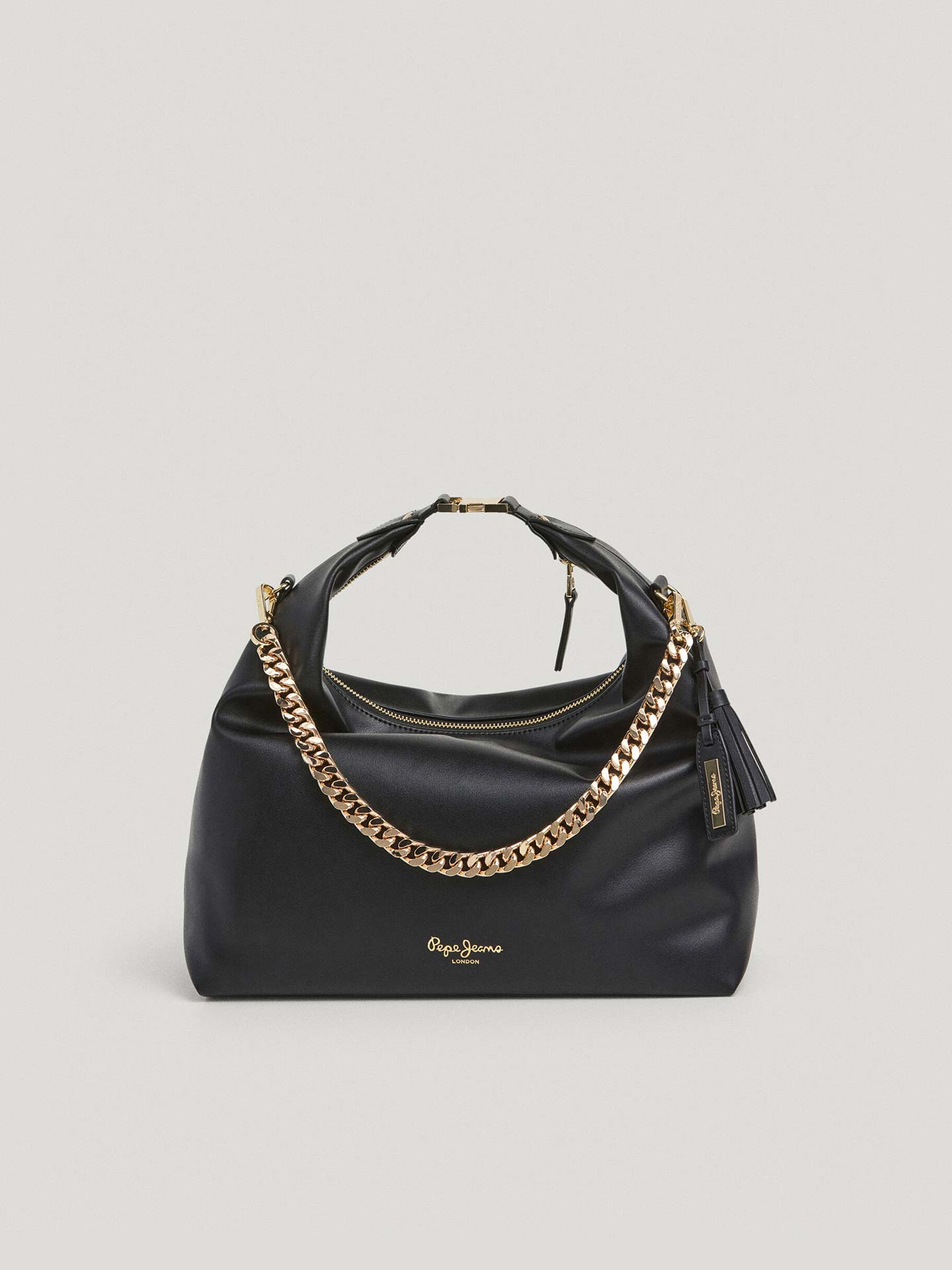 Mala de Ombro Efeito Couro