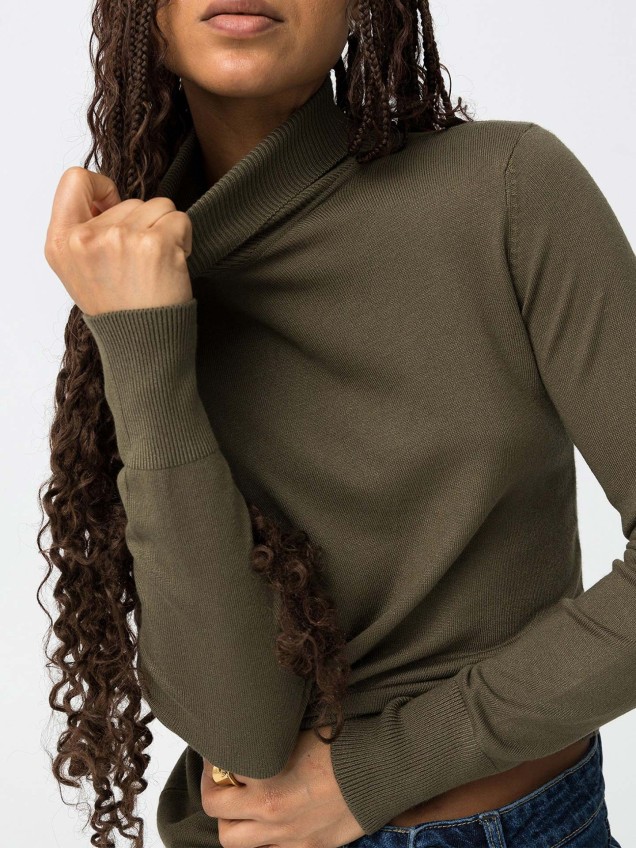 Camisola de Gola Alta Agate