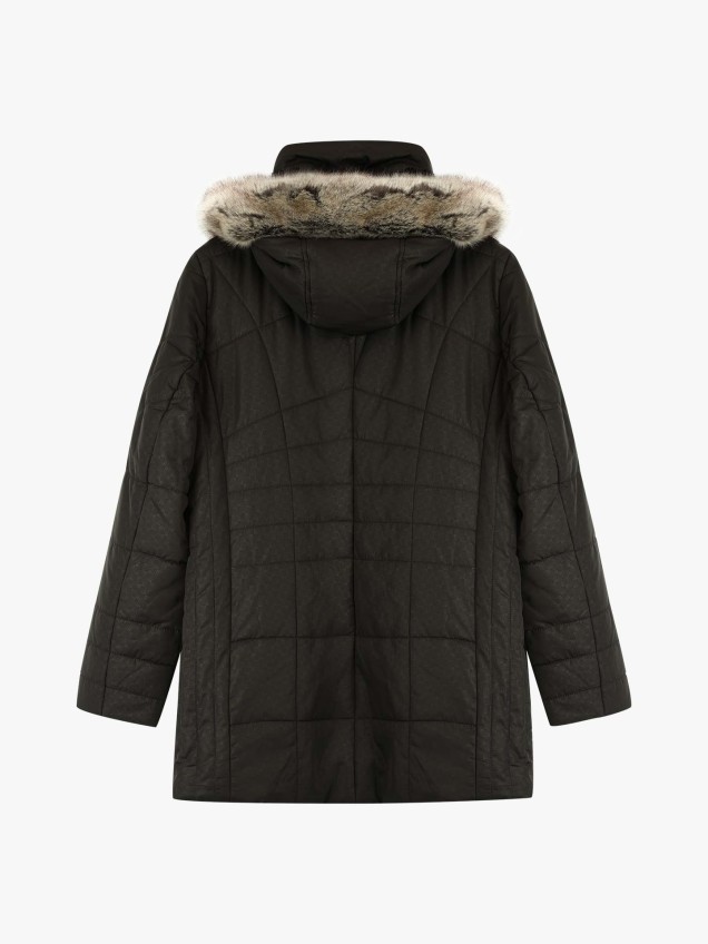 Parka Acolchoada com Capuz