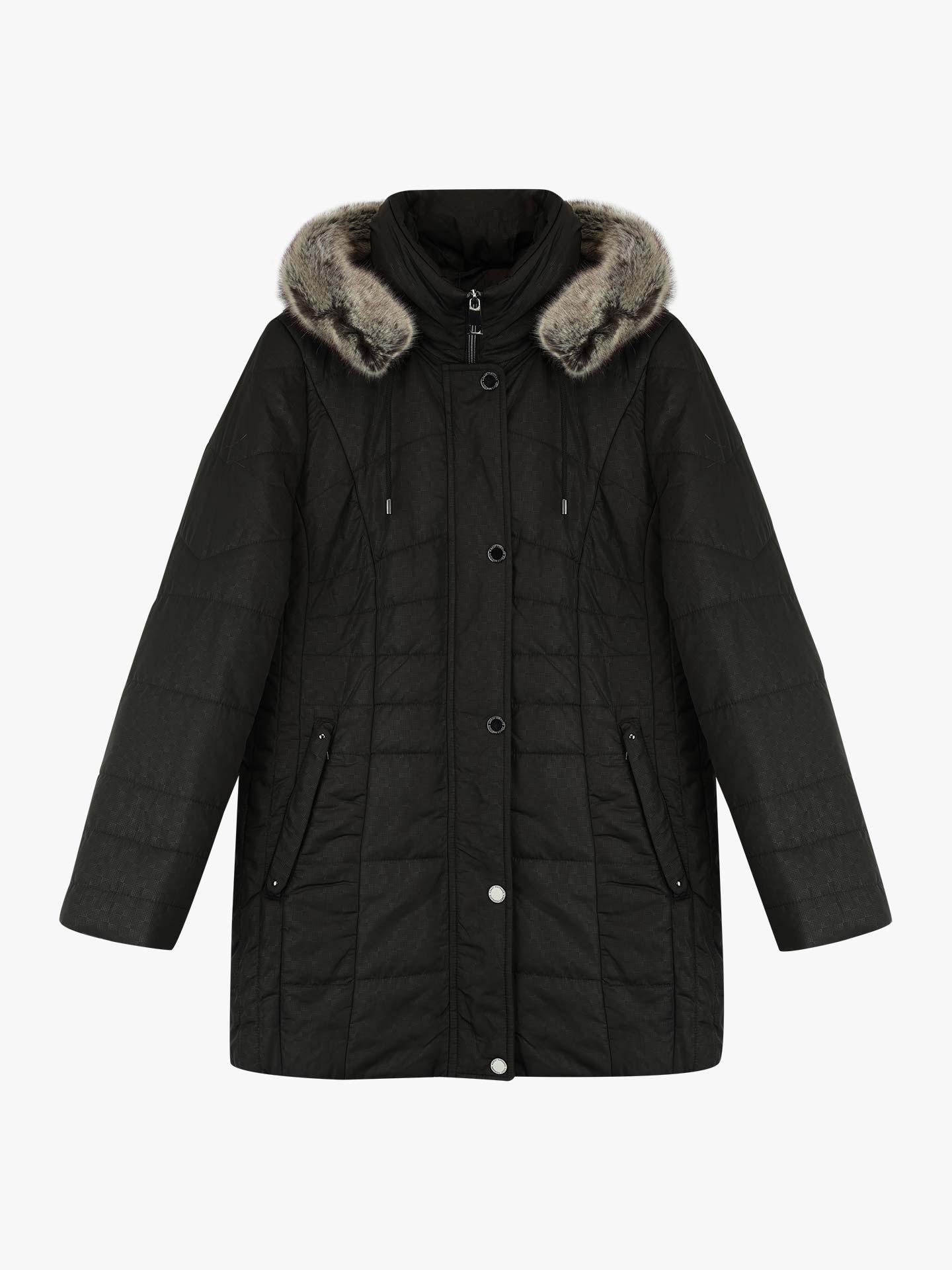 Parka Acolchoada com Capuz