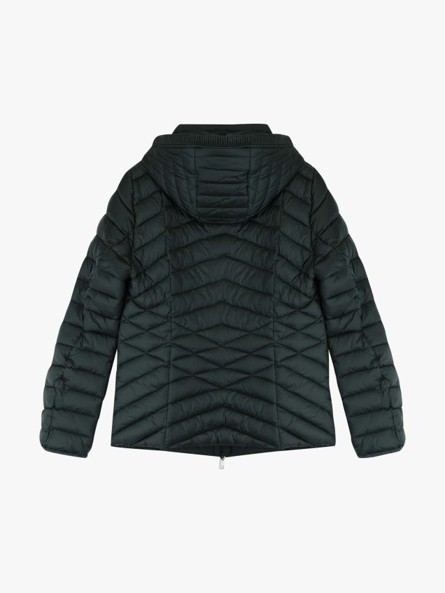 Parka Acolchoada com Capuz