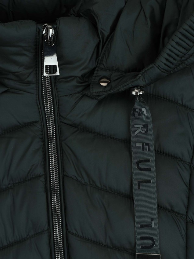 Parka Acolchoada com Capuz