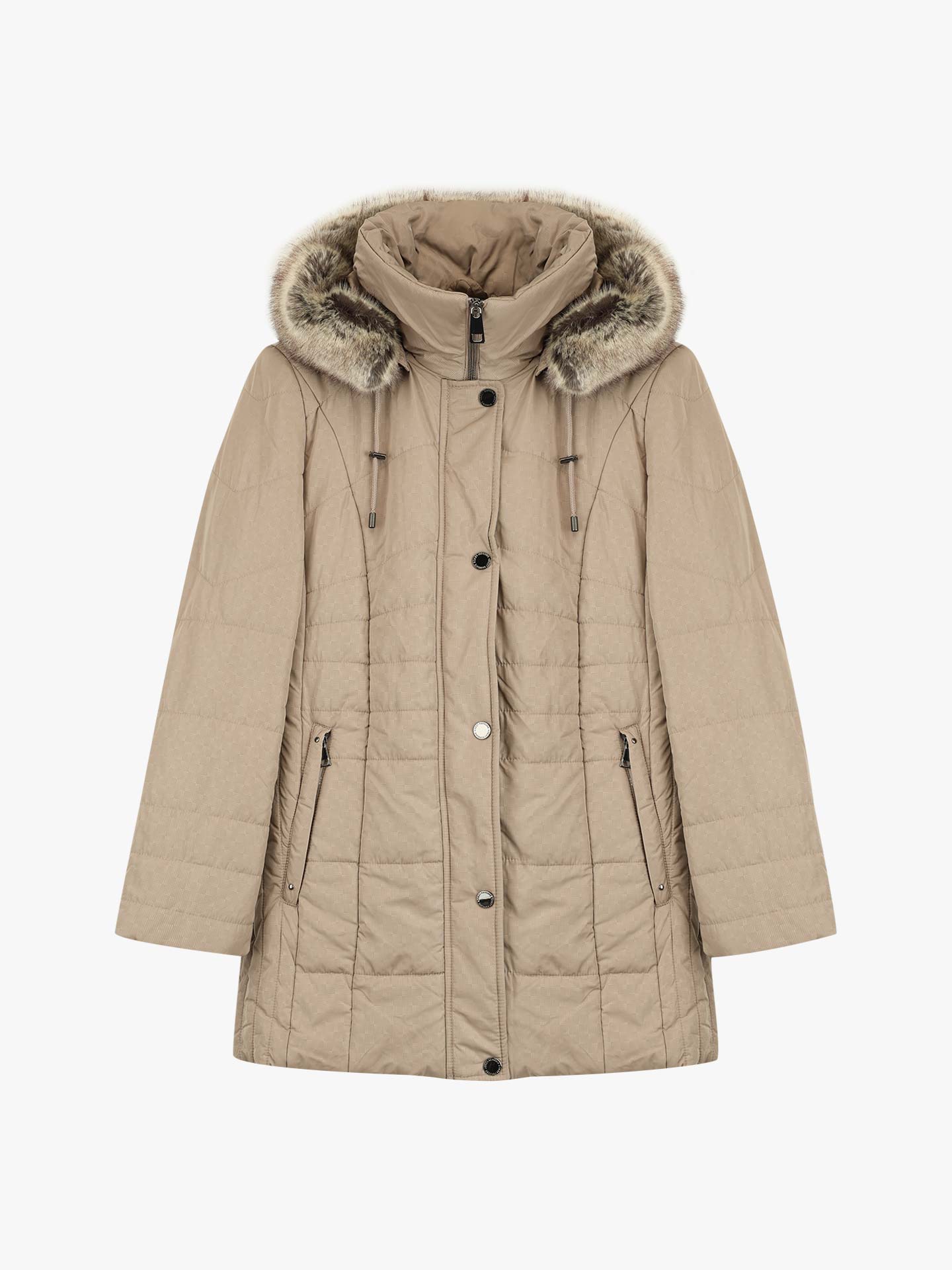 Parka Acolchoada com Capuz