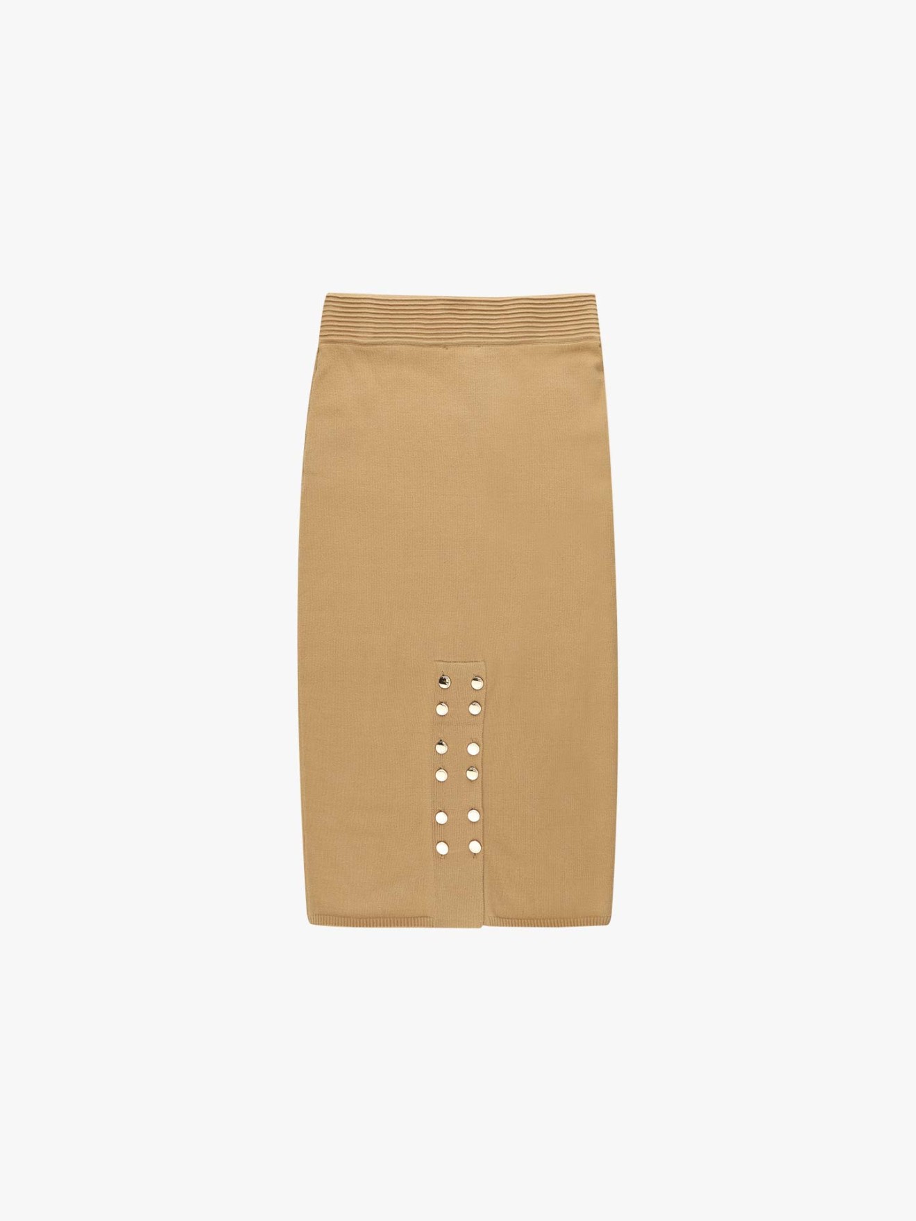 Saia Midi em Tricot