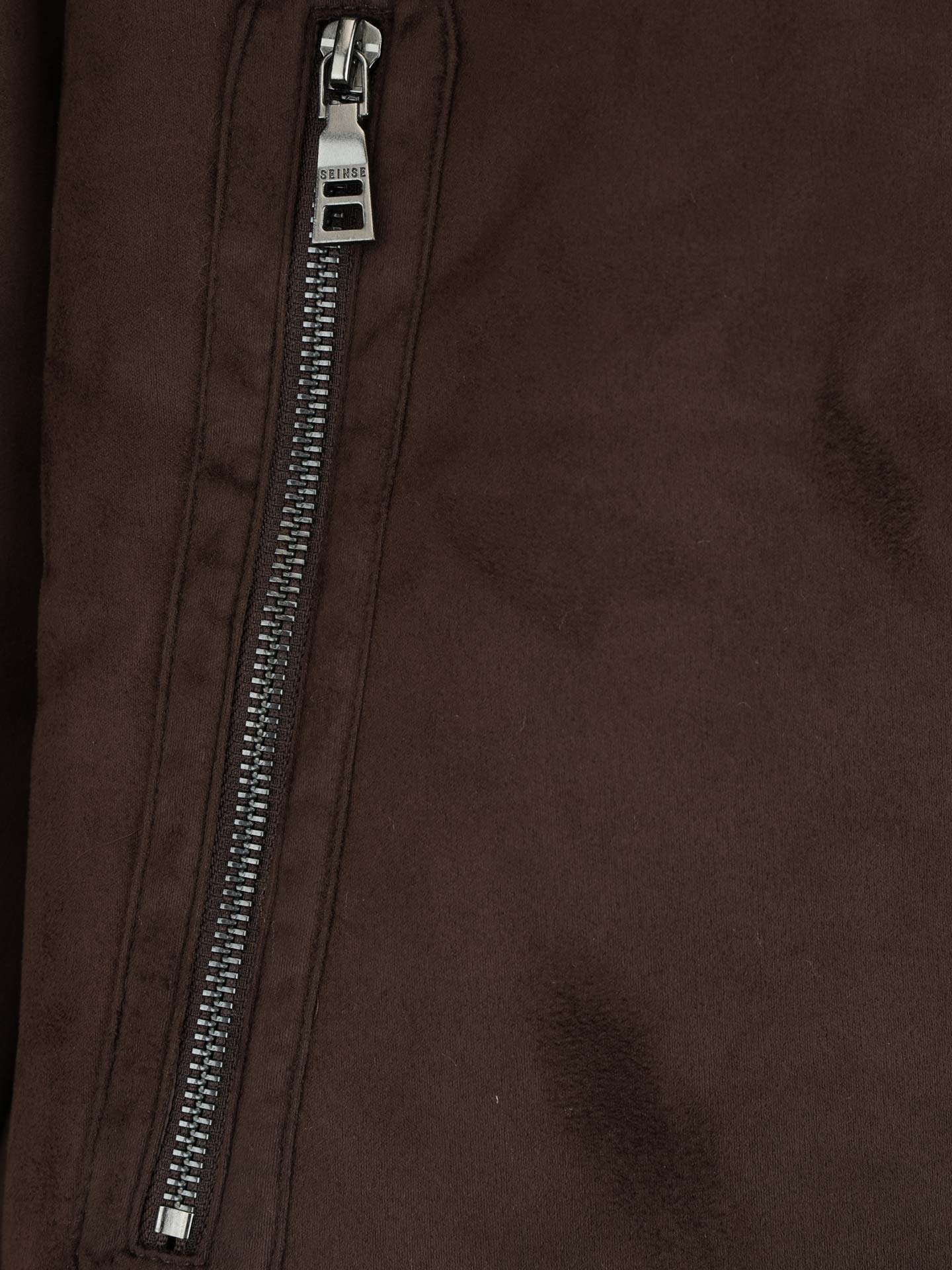 Blusão com Gola de Pelo