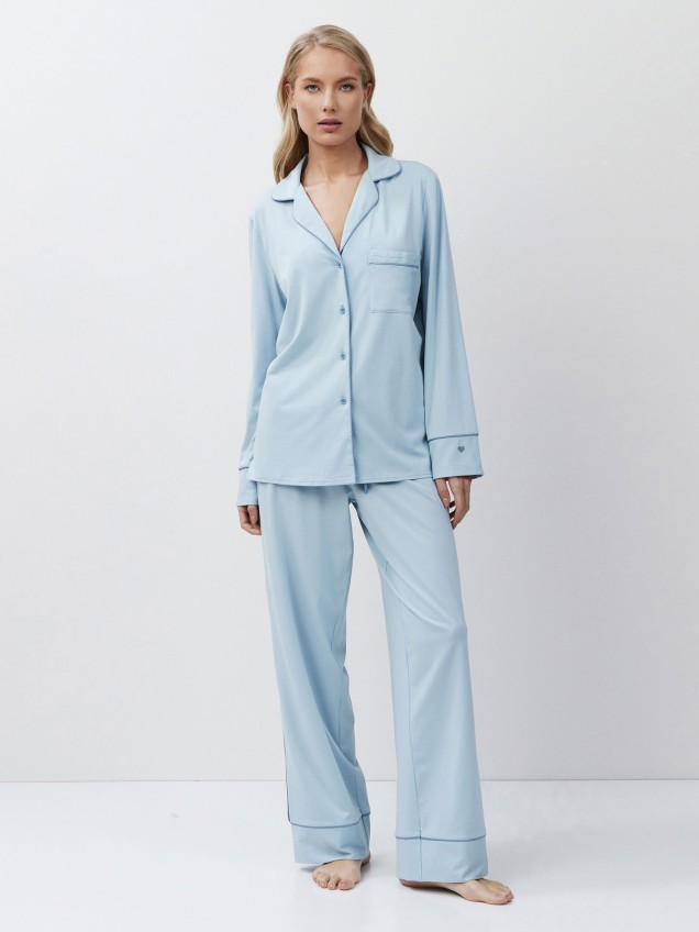 Pijama de Algodo Brea