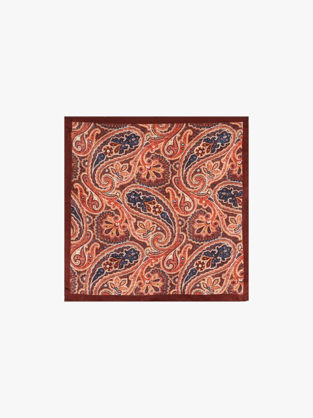 Leno de Seda Paisley