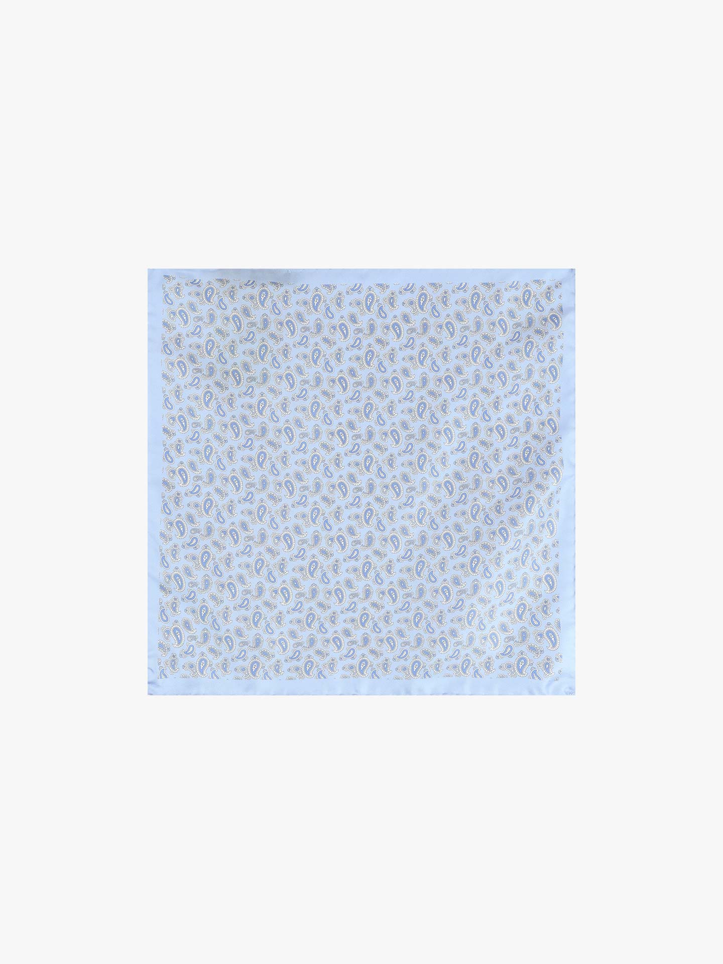 Leno de Seda com Padro Paisley