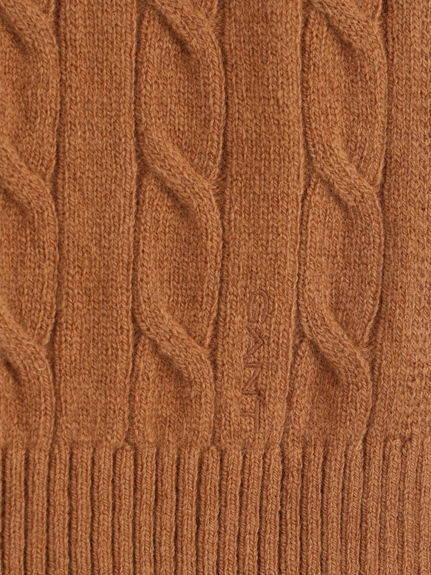 Cachecol em Malha Trançada