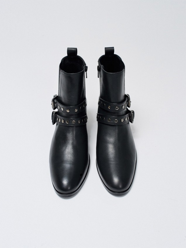 Botins de Pele