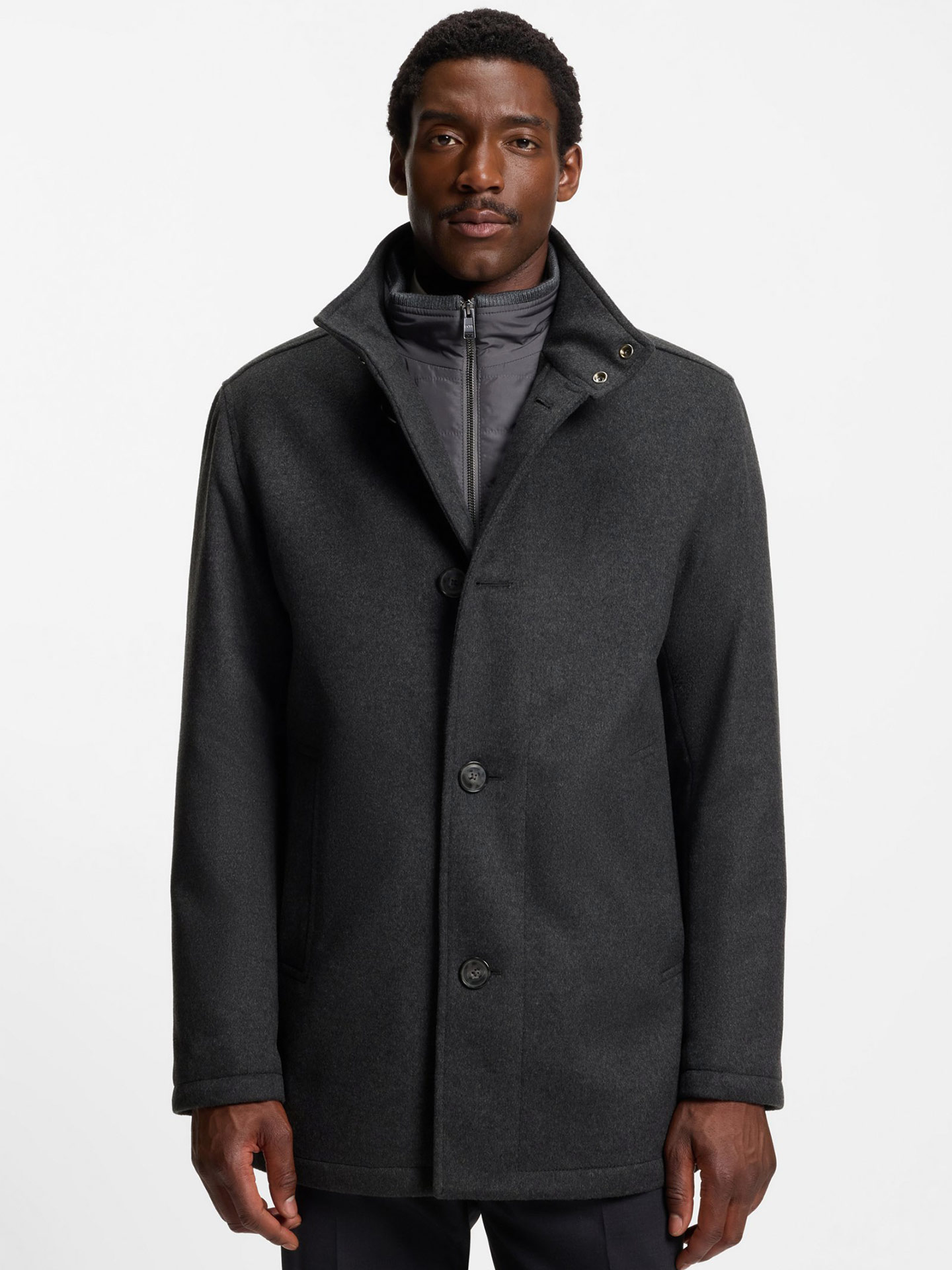 Sobretudo Curto em Lã