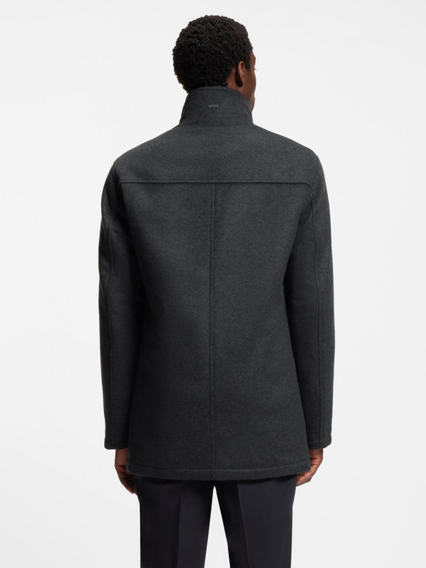 Sobretudo Curto em Lã