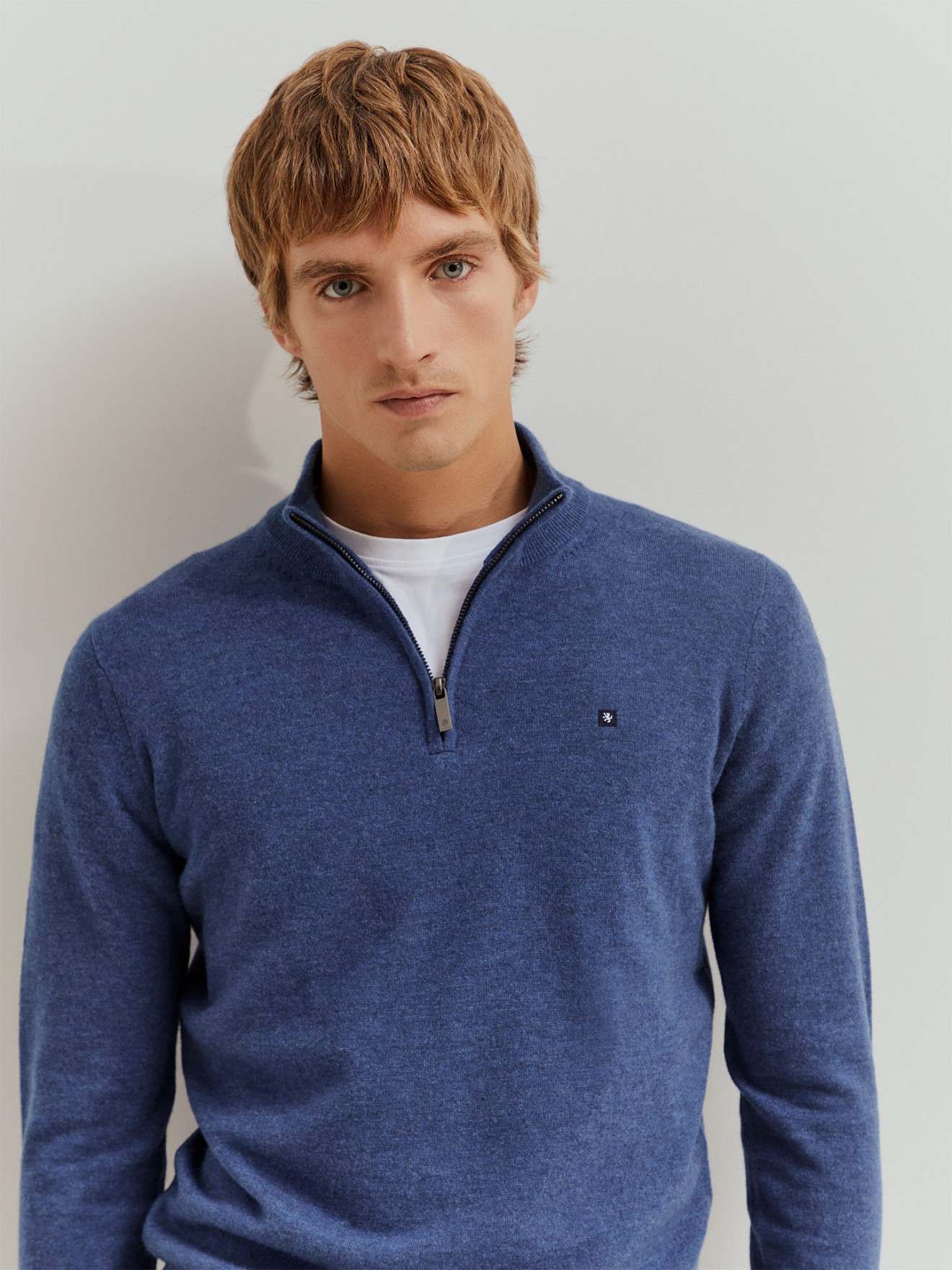 Camisola de L com Meio Fecho