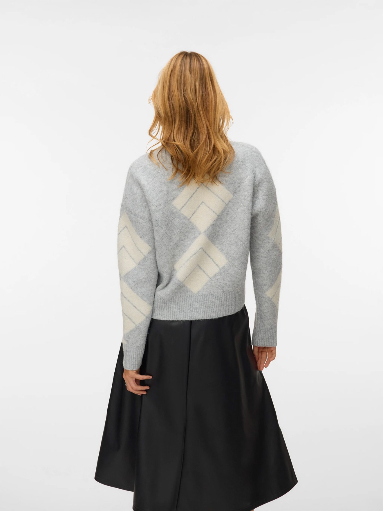 Camisola de Malha com Decote em V