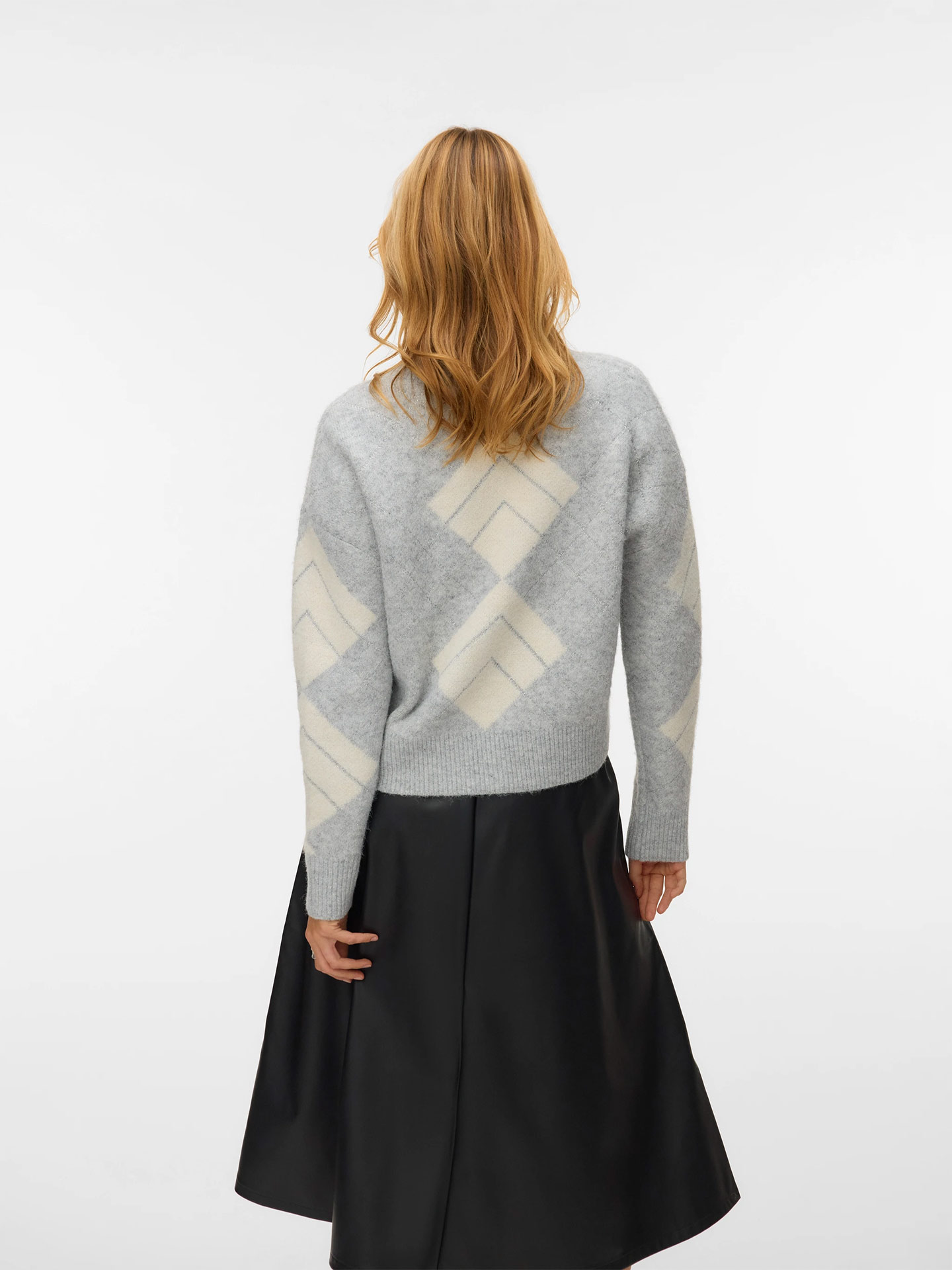 Camisola de Malha com Decote em V
