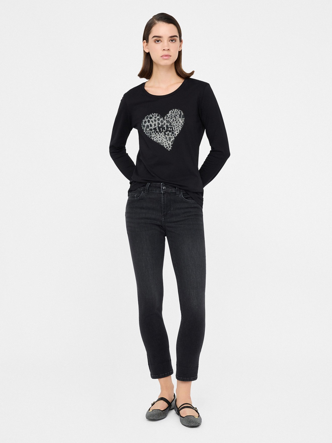 Calas de Ganga com Bainha Dobrada