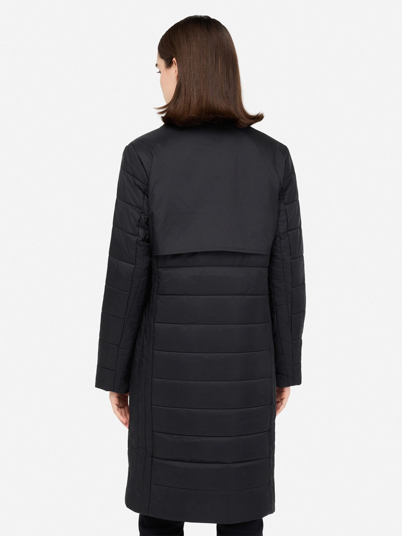 Parka Acolchoada com Cinto