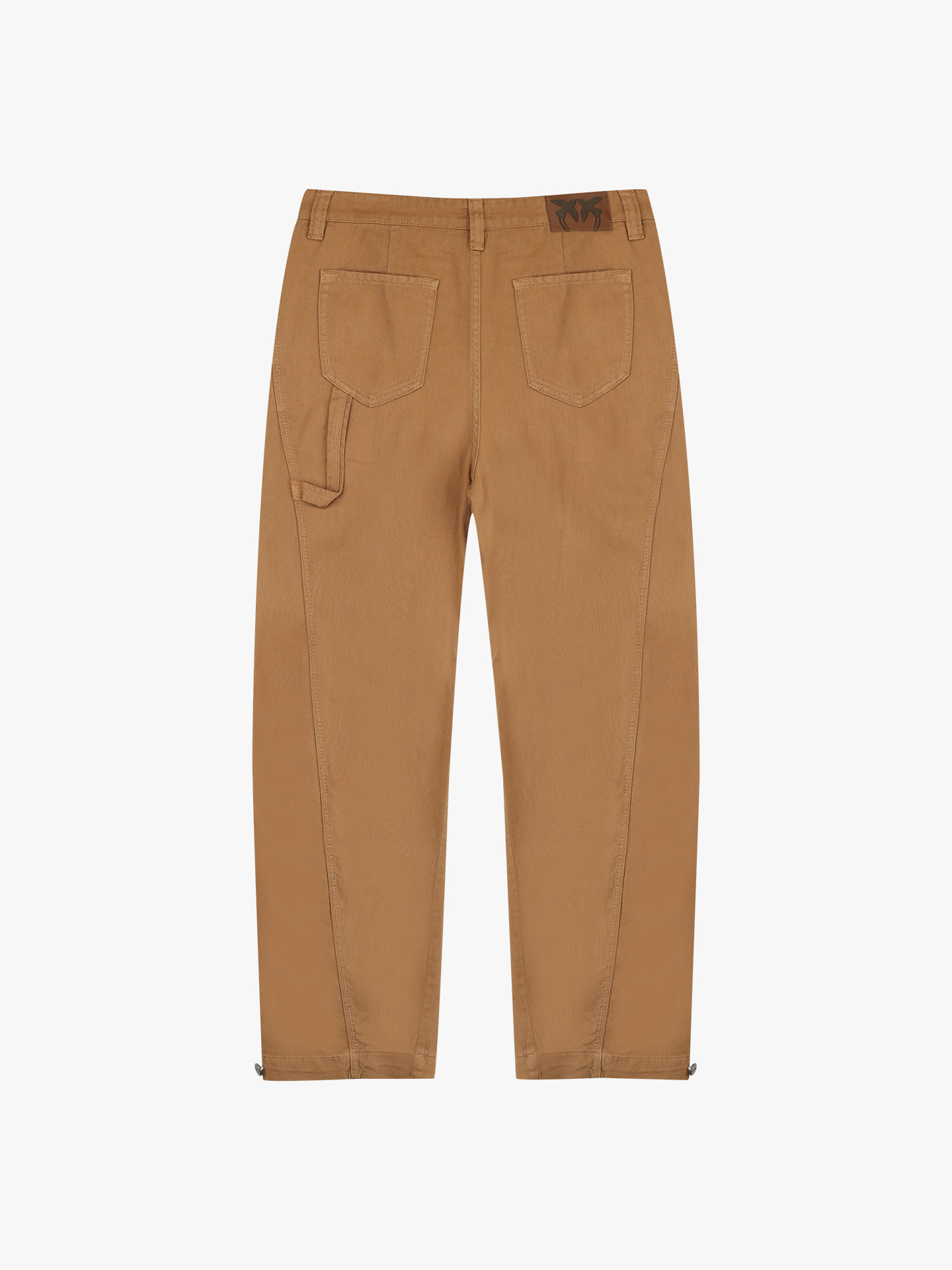 Calças com Pregas e Punhos Ajustáveis