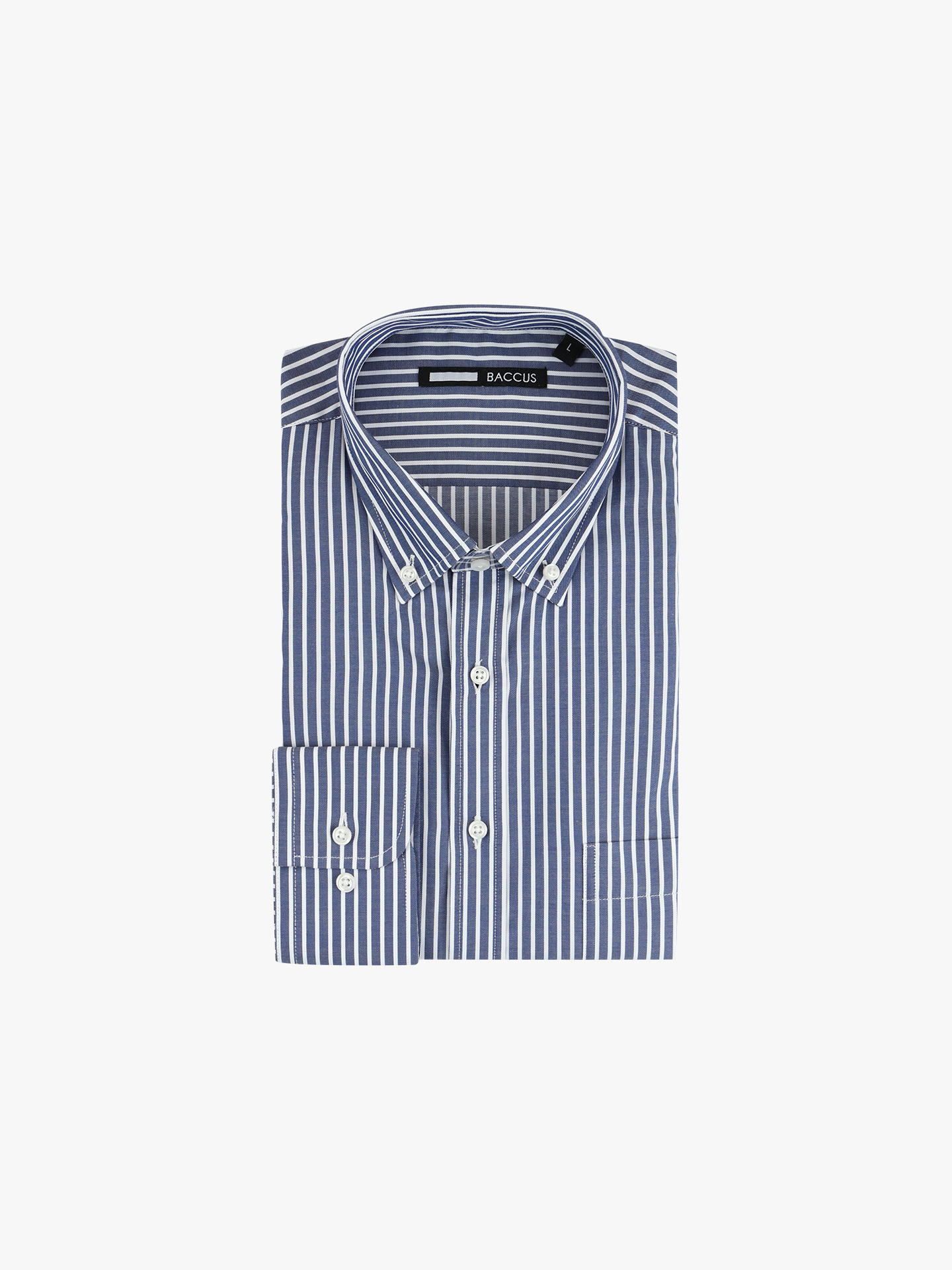Camisa com Padro de Riscas