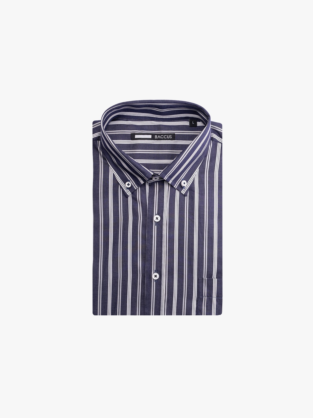 Camisa com Padro de Riscas