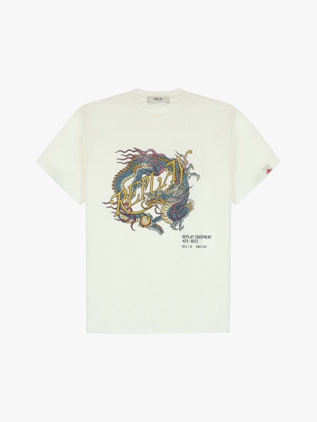 T-shirt com Estampado