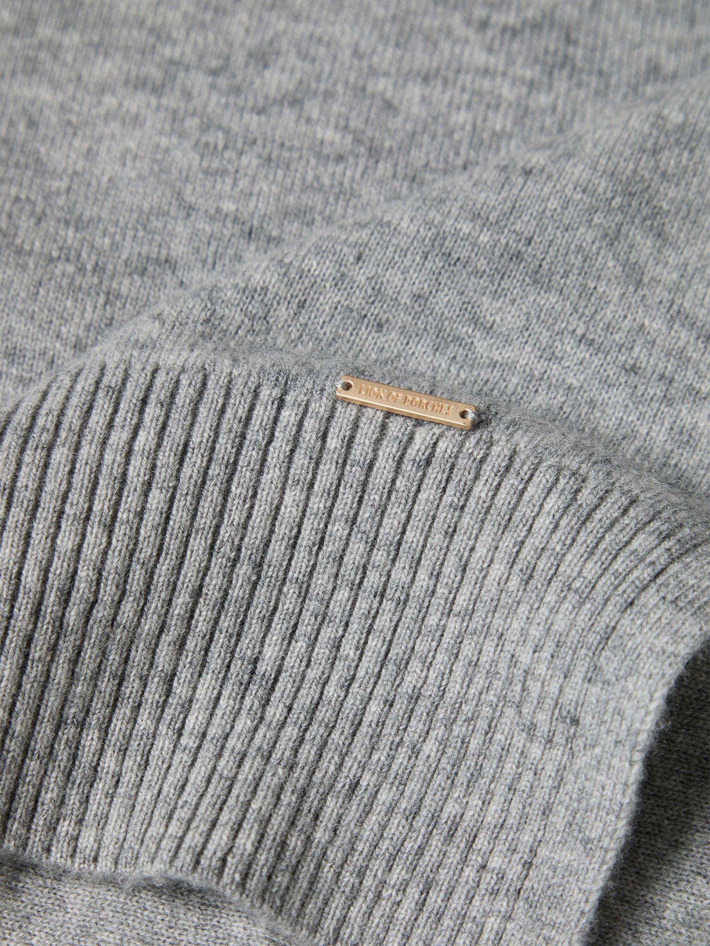 Camisola de Gola Alta em Lã