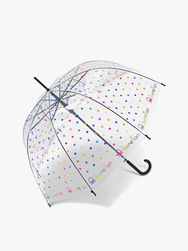 Guarda-Chuva Transparente com Abertura Autom�tica