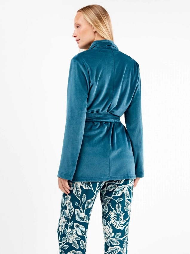 Roupão Curto em Malha Polar