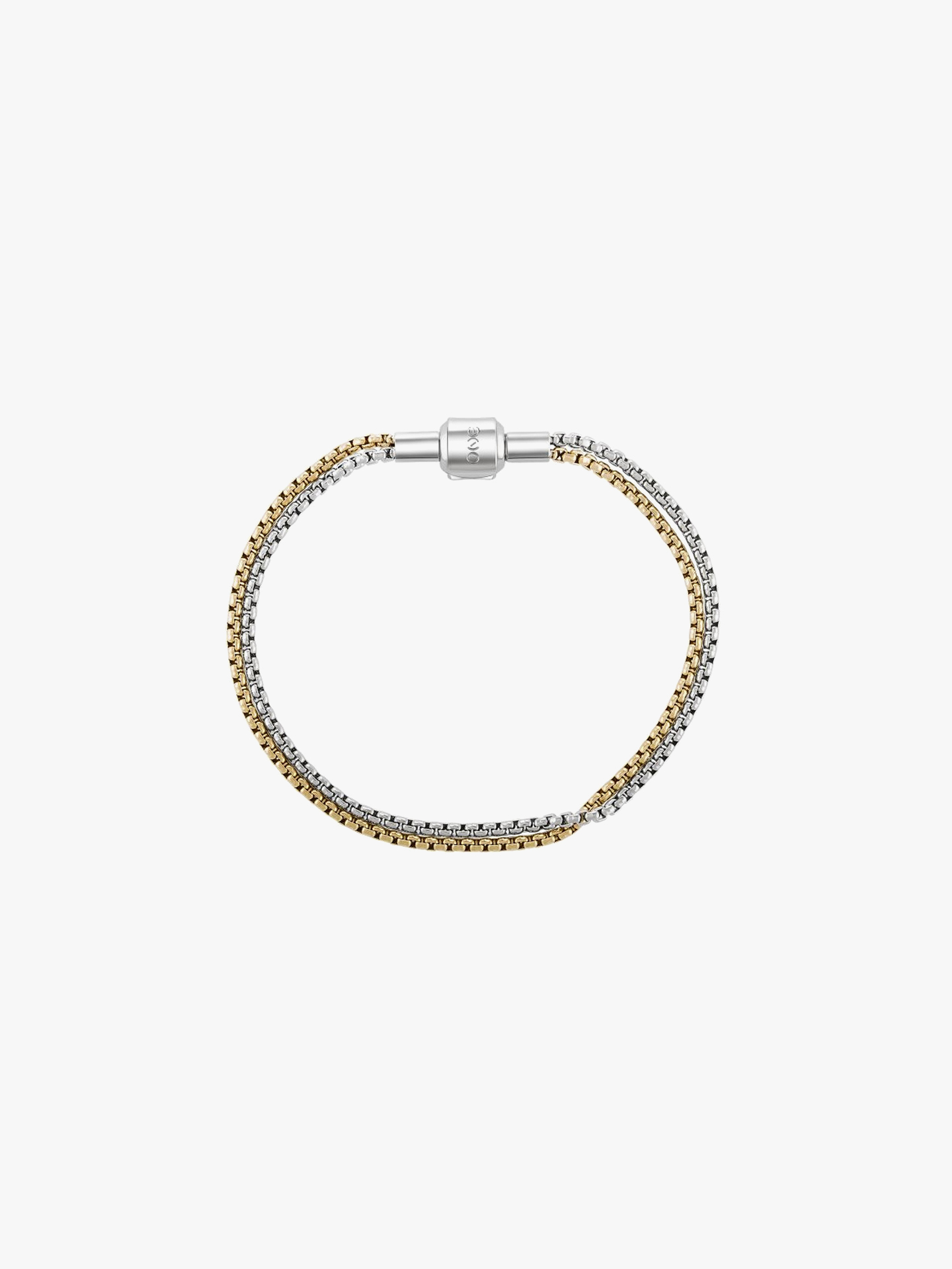 Pulseira One Energy Master Soft Gold & Silver