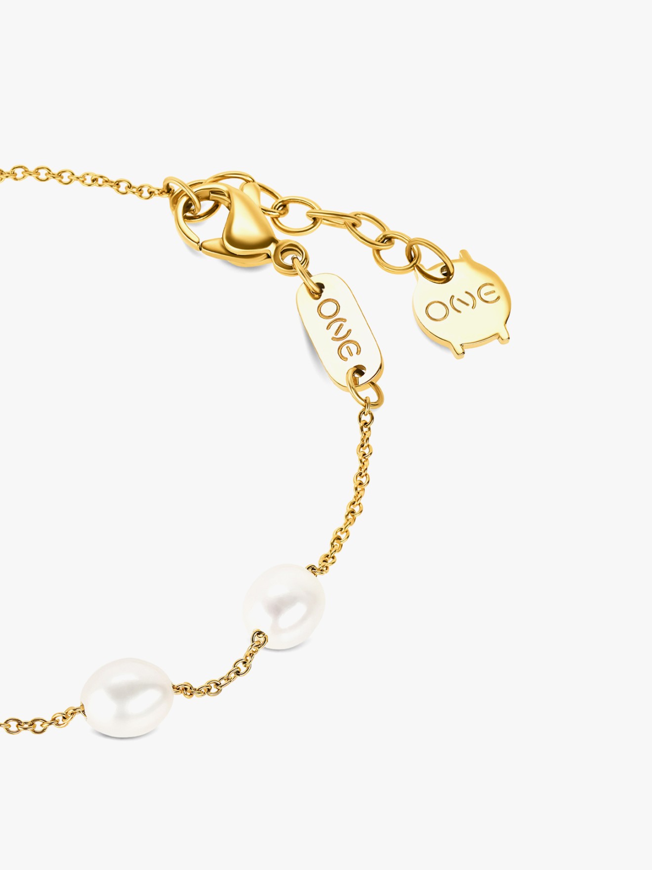 Pulseira One Senhora Rose Infinite Pearl Gold