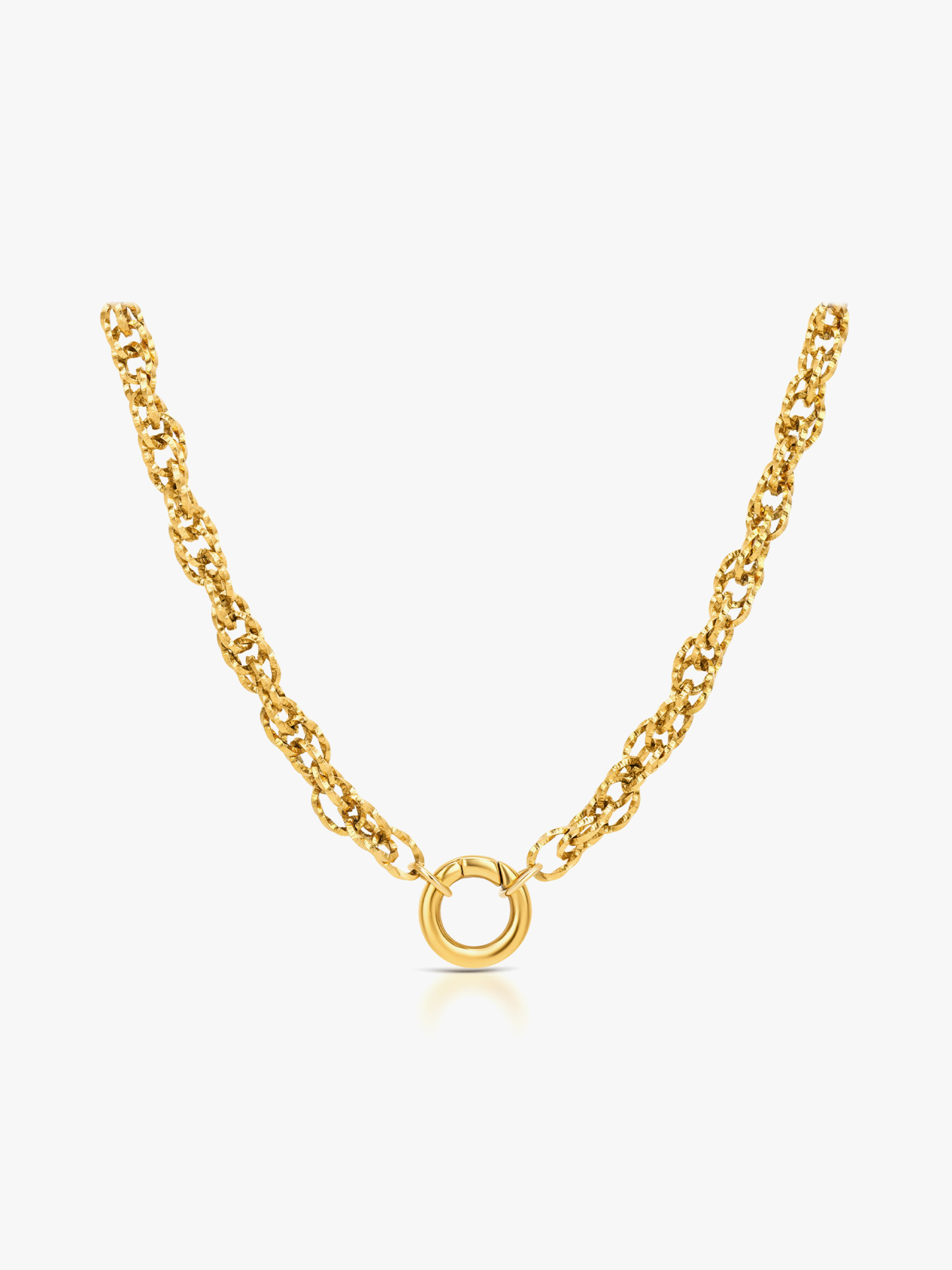 Colar One Energy Master Union Double Gold