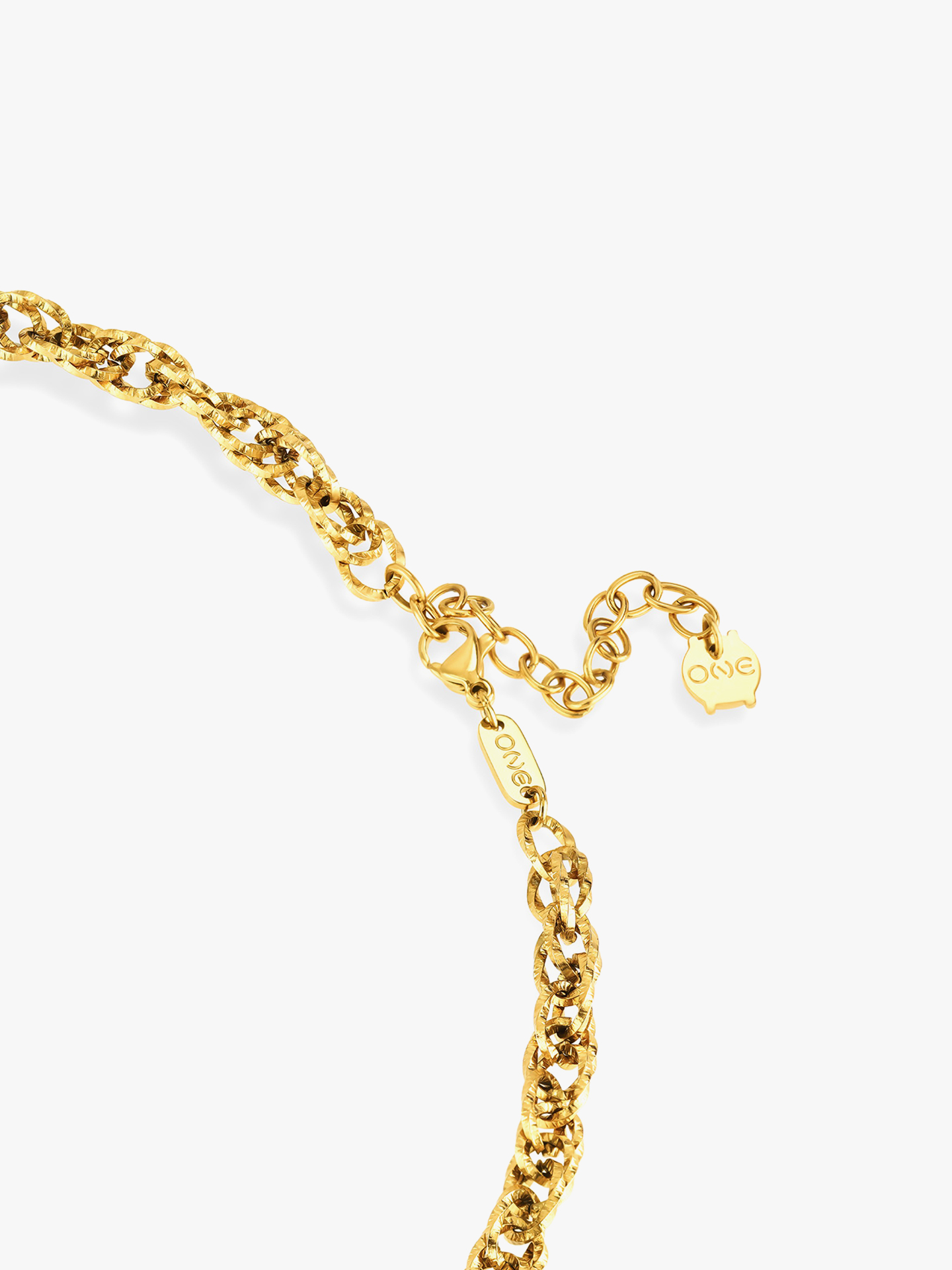 Colar One Energy Master Union Double Gold