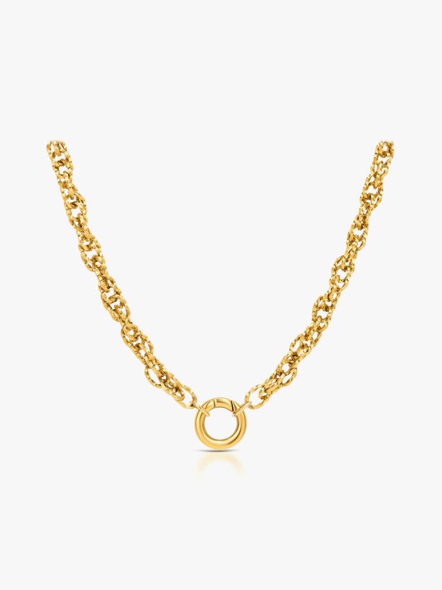 Colar One Energy Master Union Double Gold