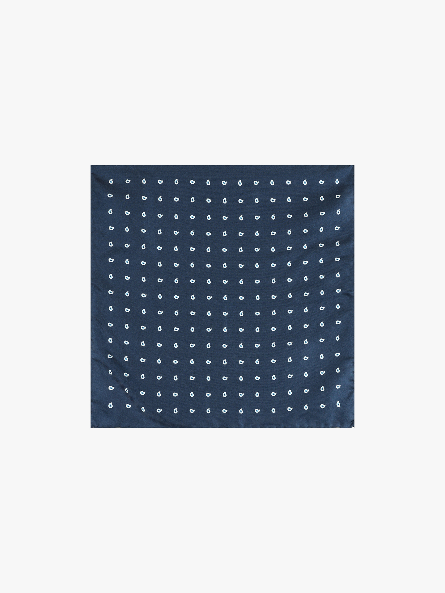 Lenço de Bolso em Seda com Padrão