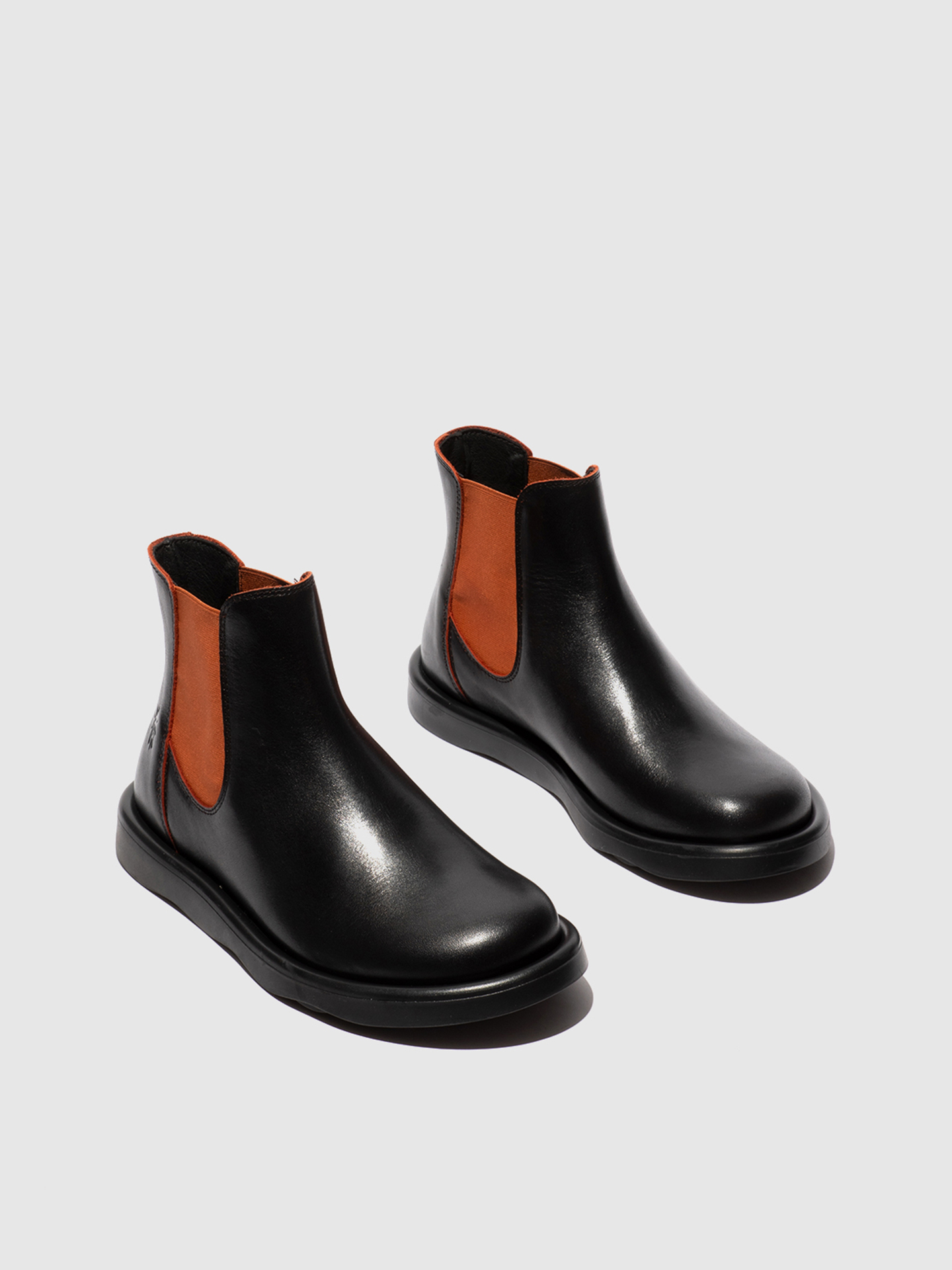 Botas Chelsea em Pele