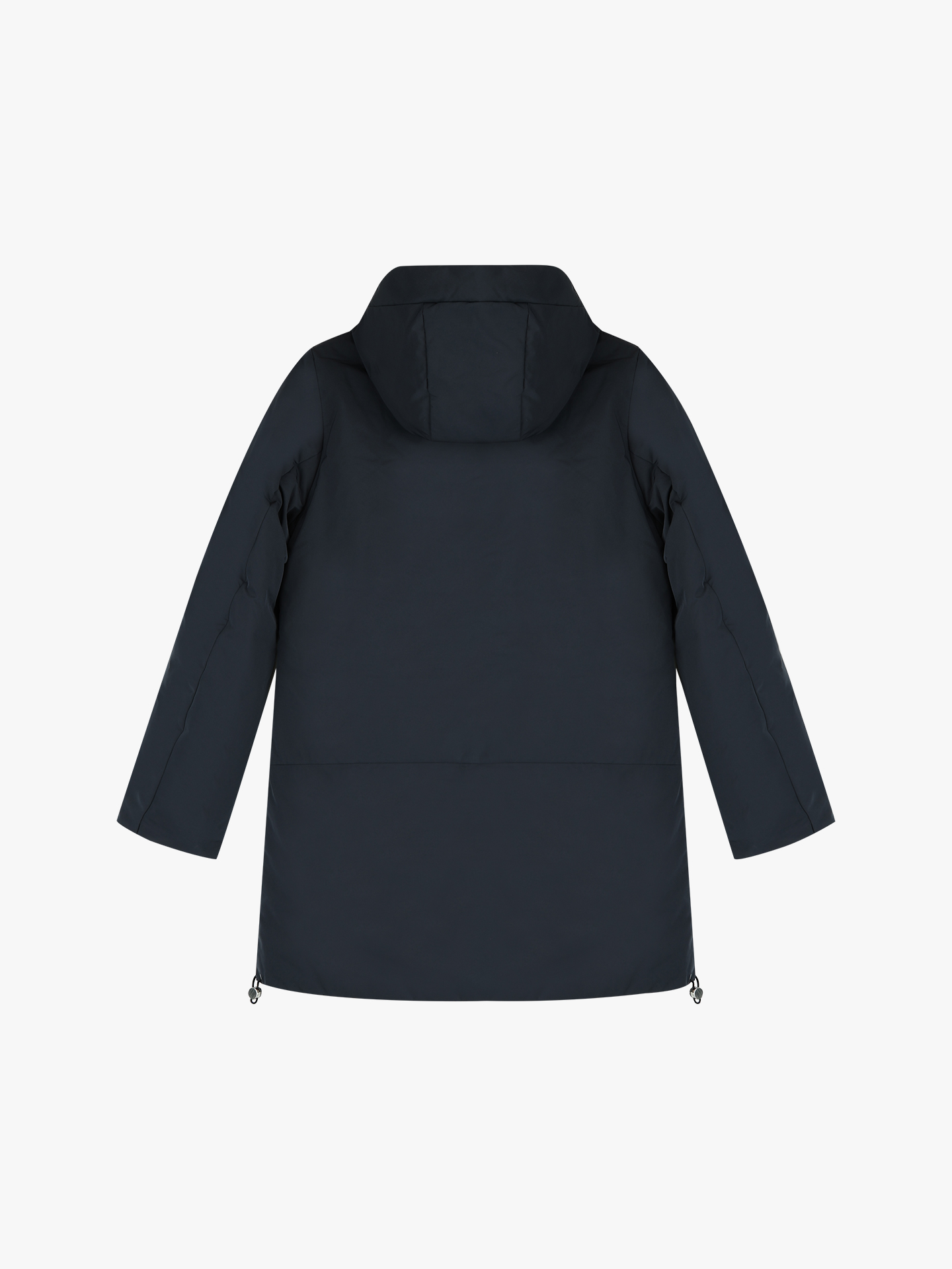 Parka Comprida com Capuz Acolchoado