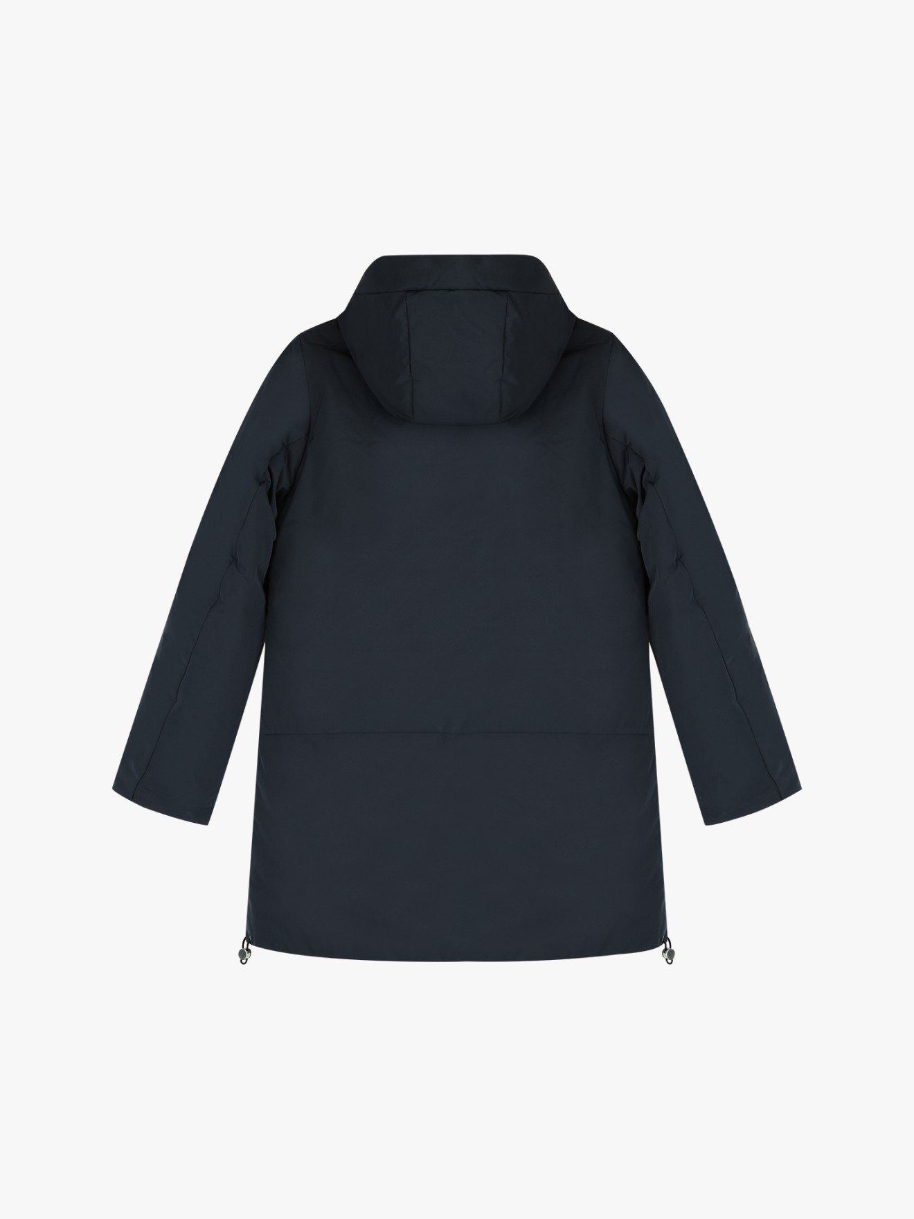 Parka Comprida com Capuz Acolchoado