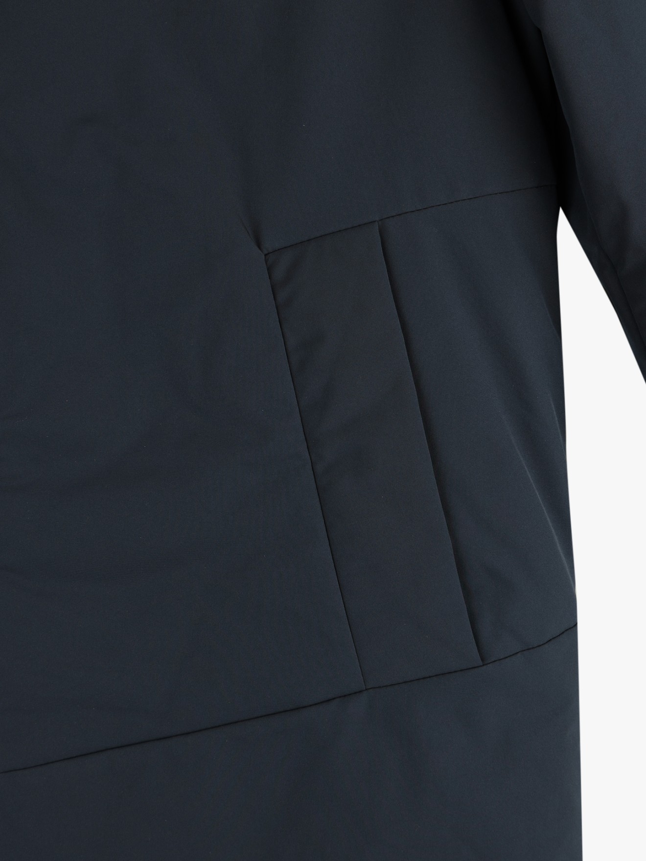 Parka Comprida com Capuz Acolchoado