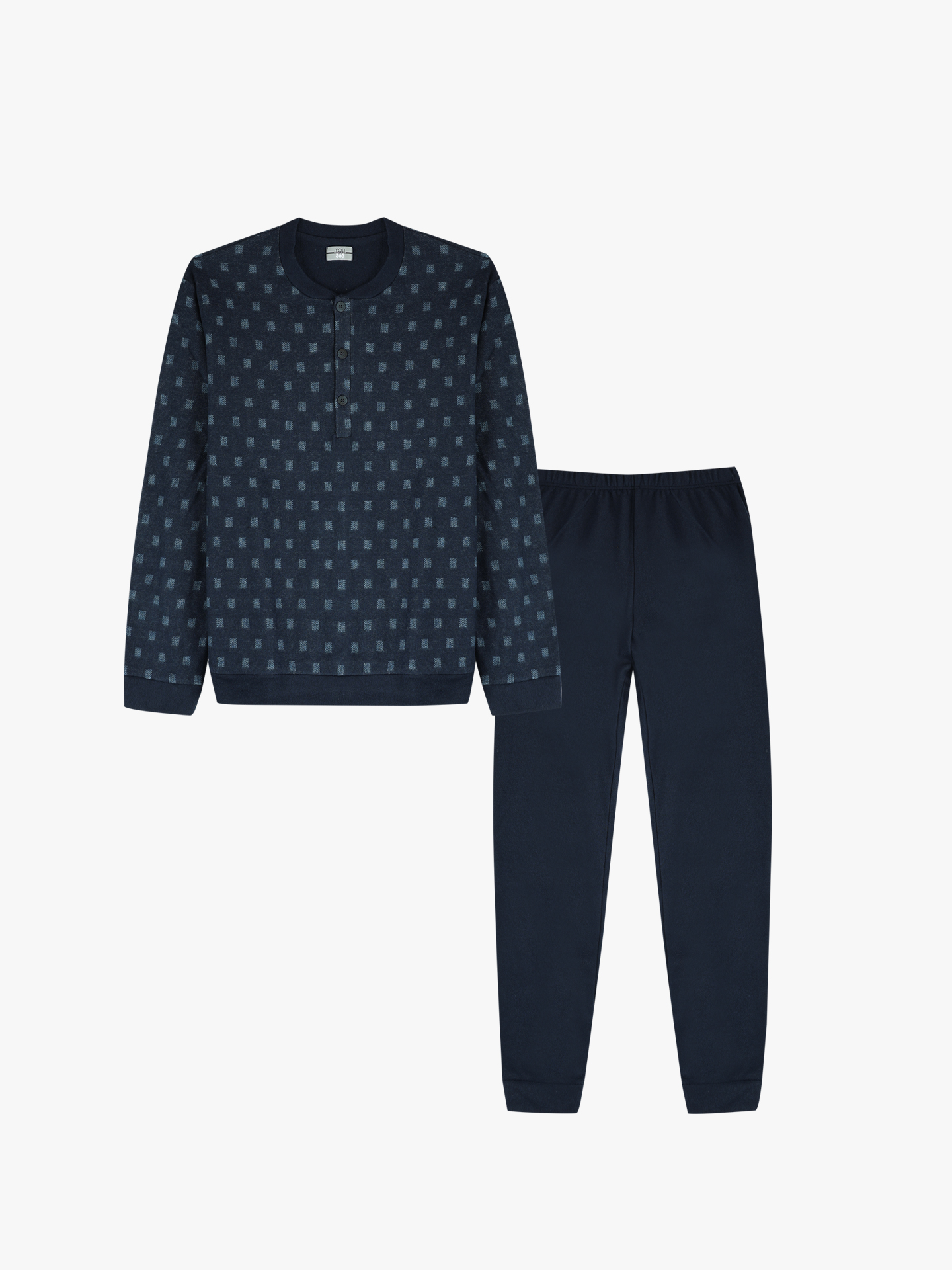 Pijama de Manga Comprida e Calças