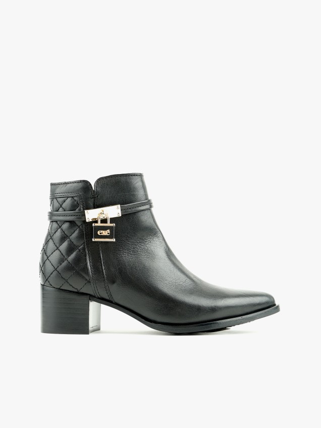 Botins de Salto em Bloco