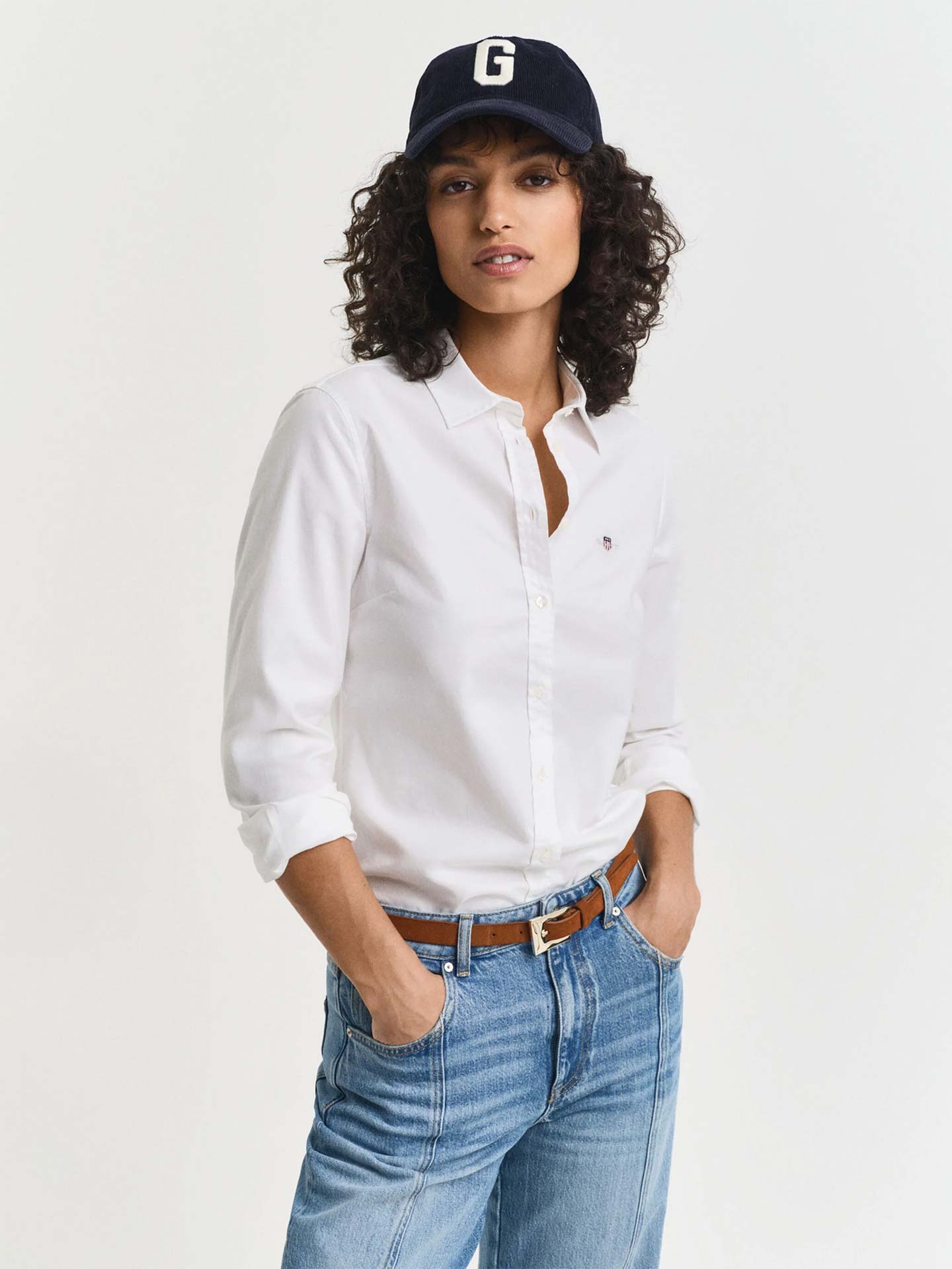 Camisa Oxford Slim Fit