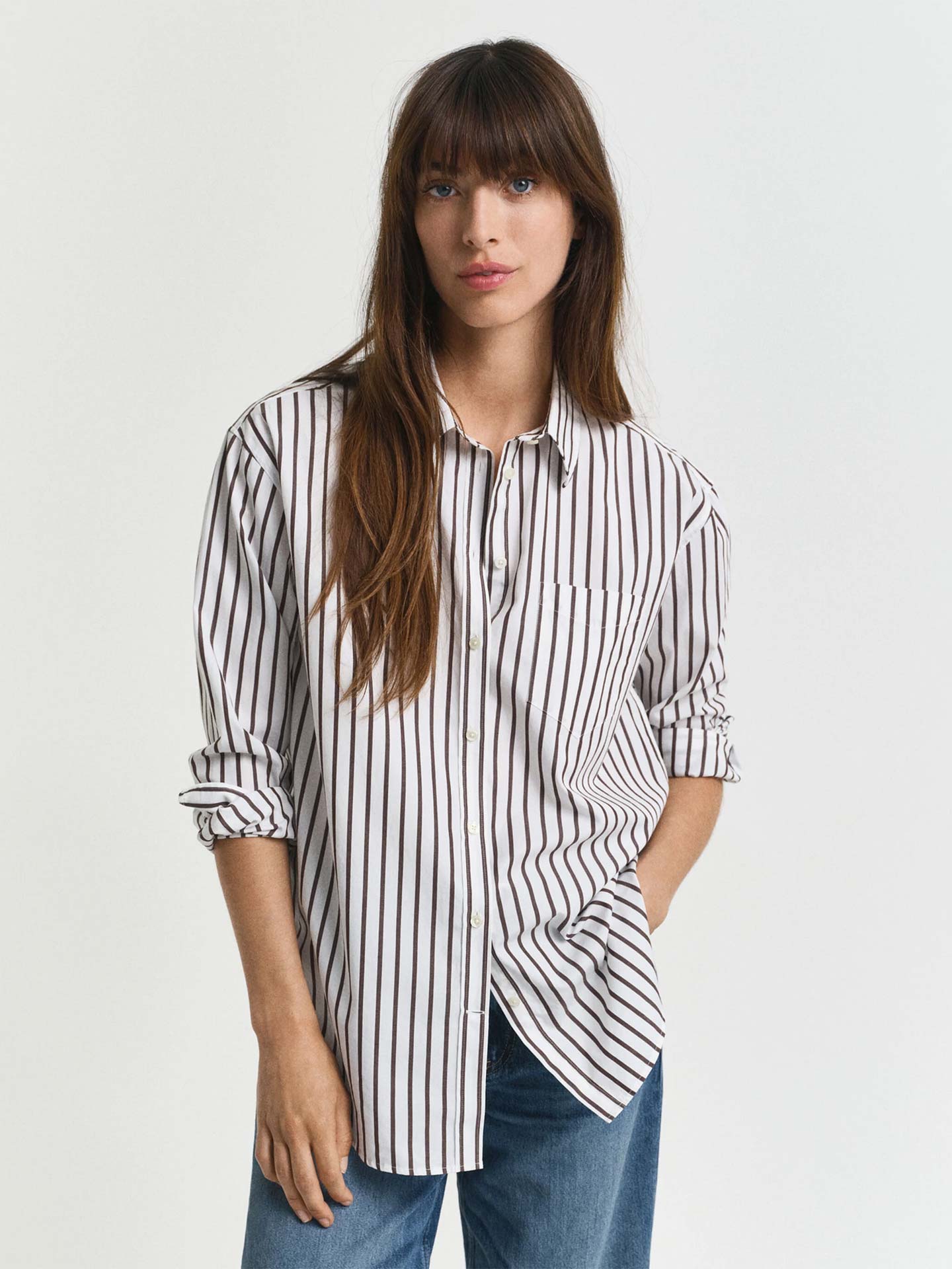 Camisa às Rsicas Relaxed Fit