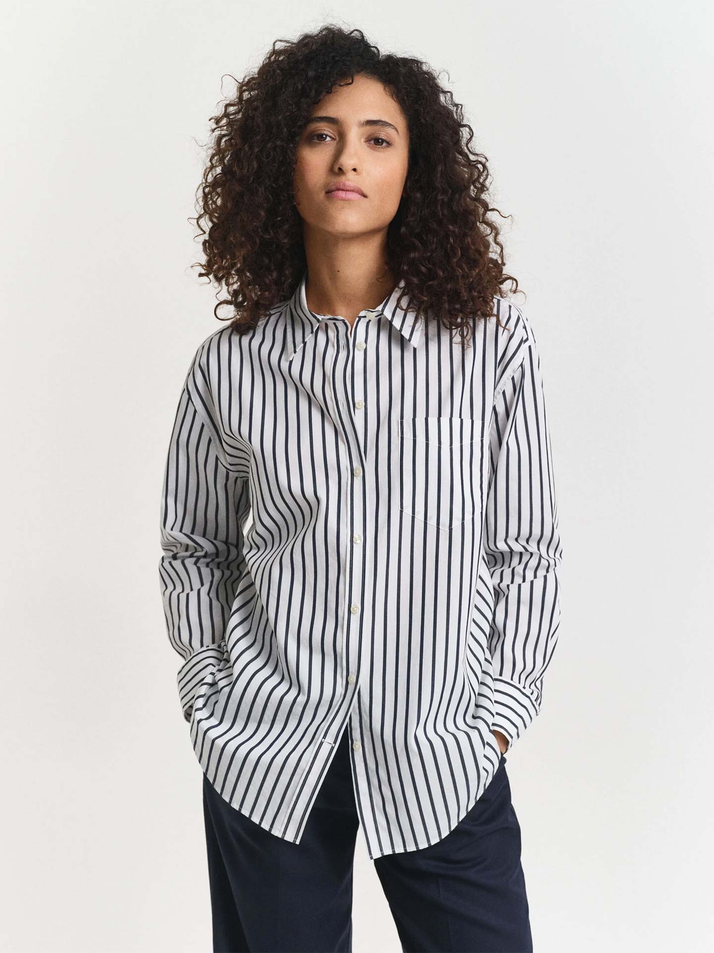 Camisa às Rsicas Relaxed Fit