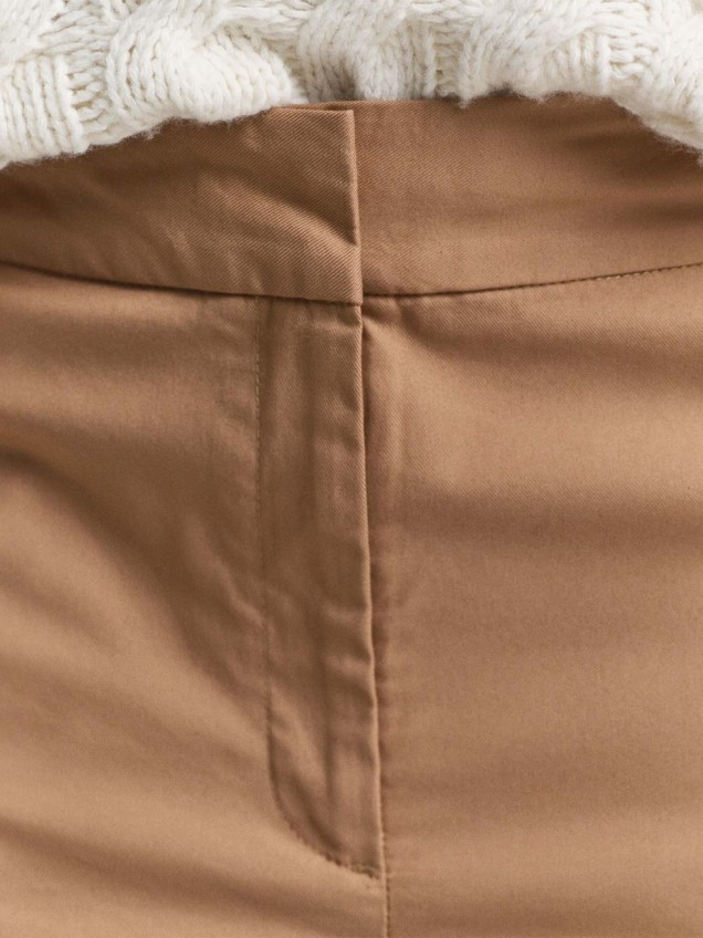 Calças Cigarette Fit